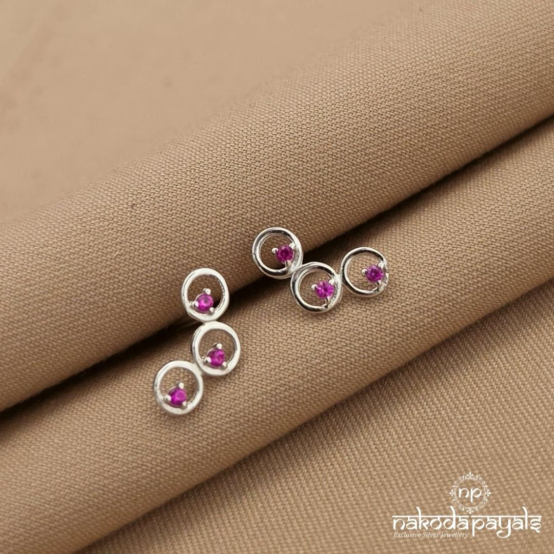 Elegant Circular Earrings (St4002)