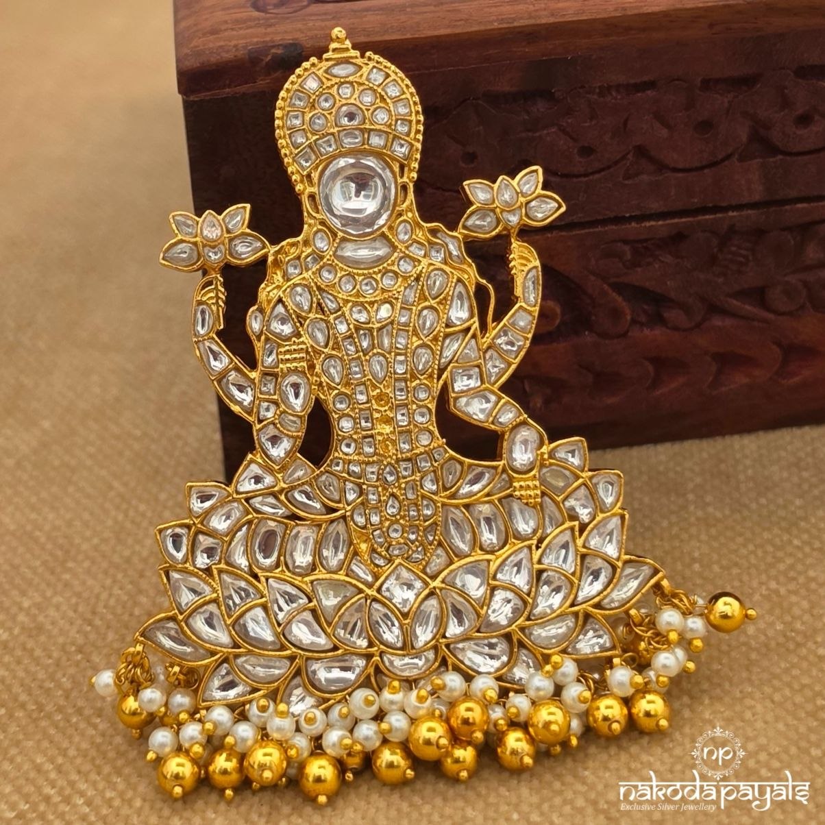 Exclusive Kundan Lakshmi Pendant (Gp2459)