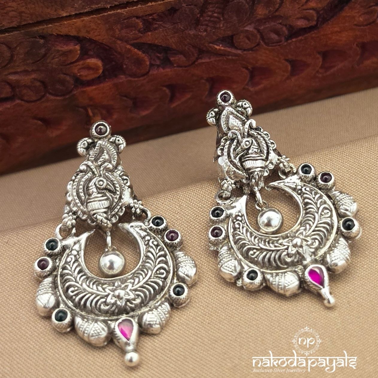 Kemp Peacock Studs (C4256)