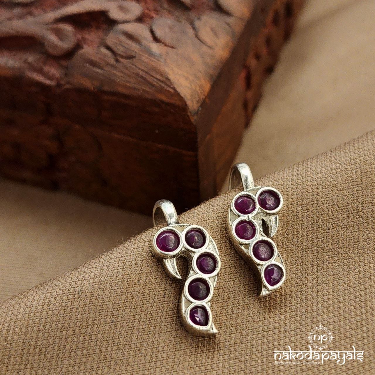 Pink Peacock Pressing Bugadi (S9457)