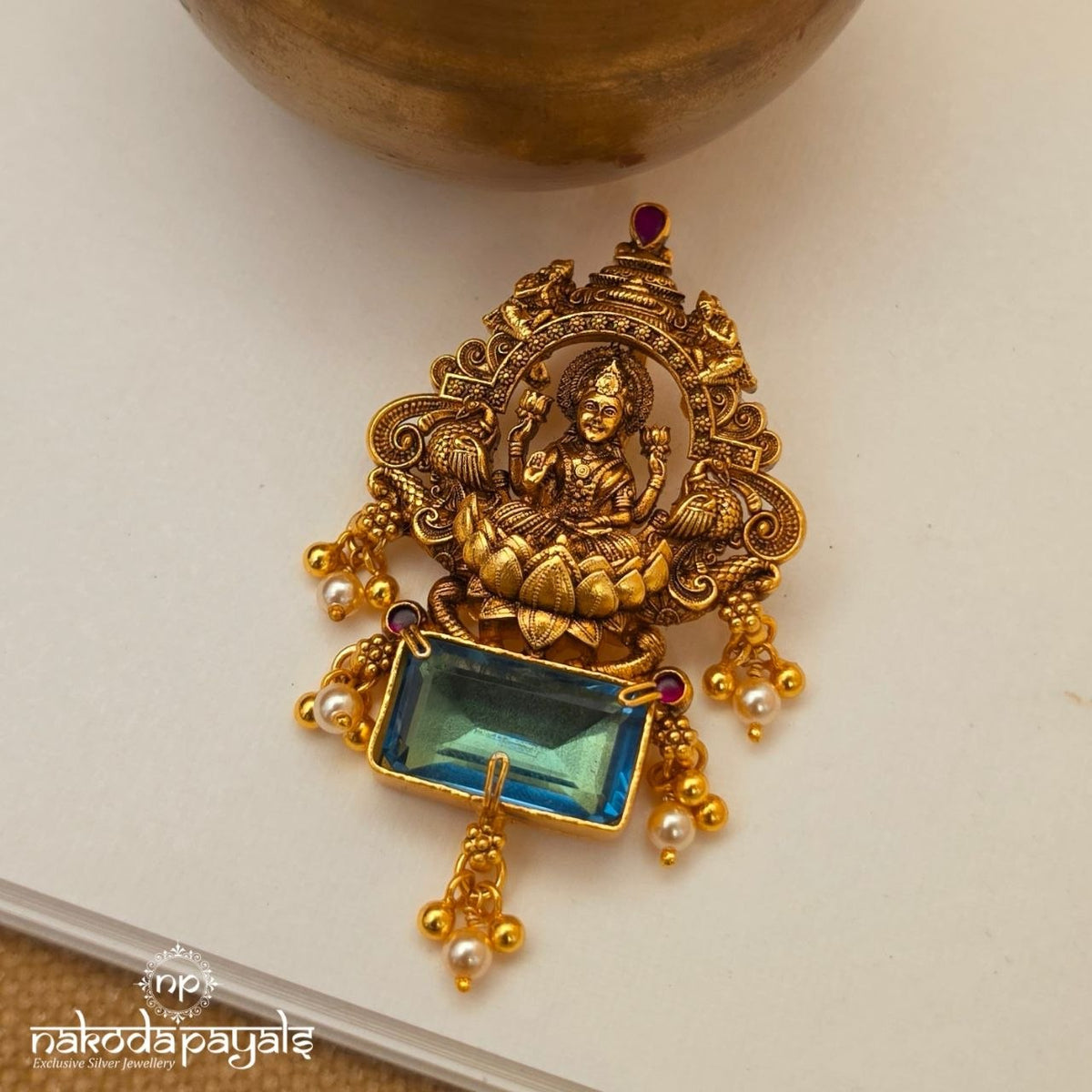 Exemplary Lakshmi Pendant (Gp2547)
