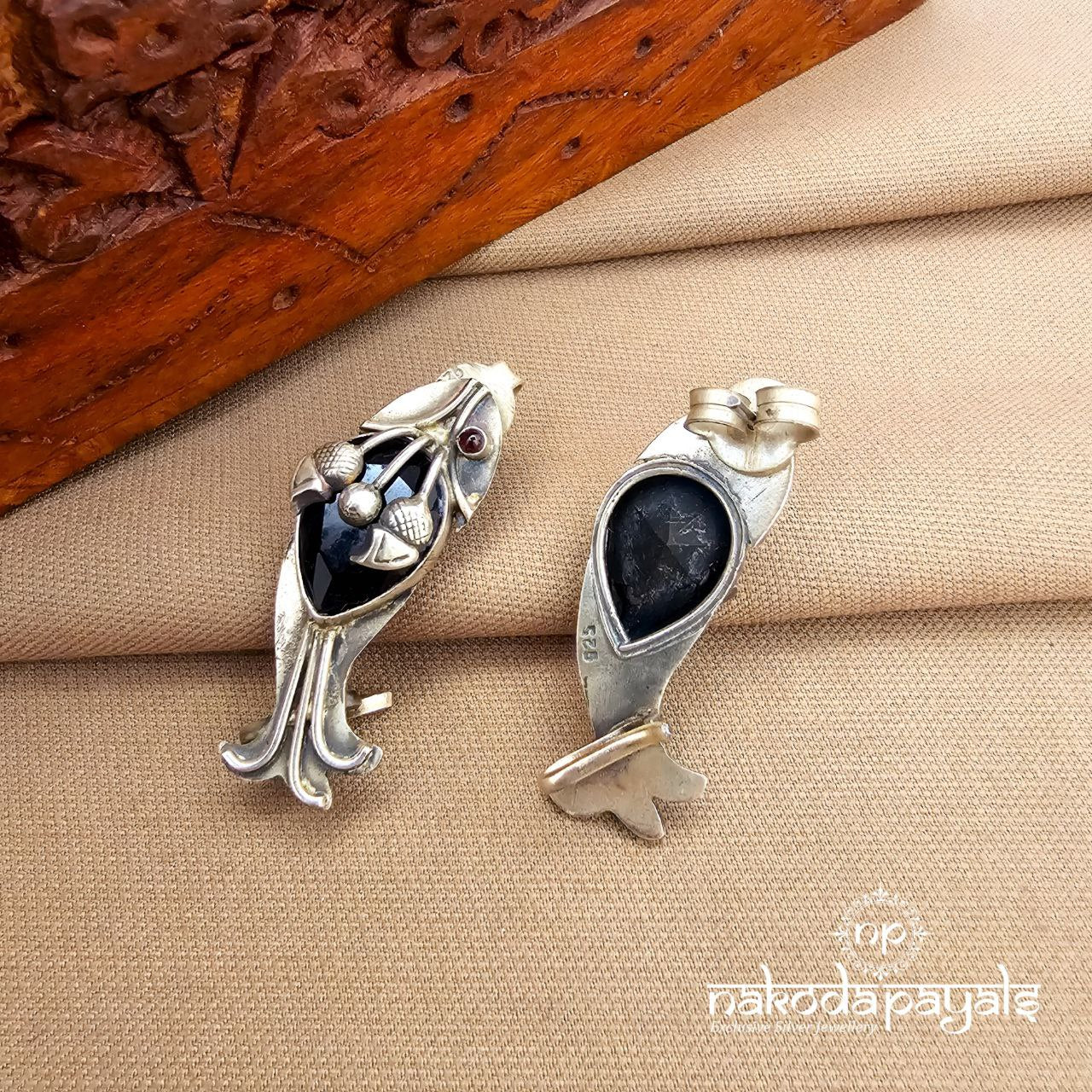 Fish Studs Cum Earcuff (S9520)
