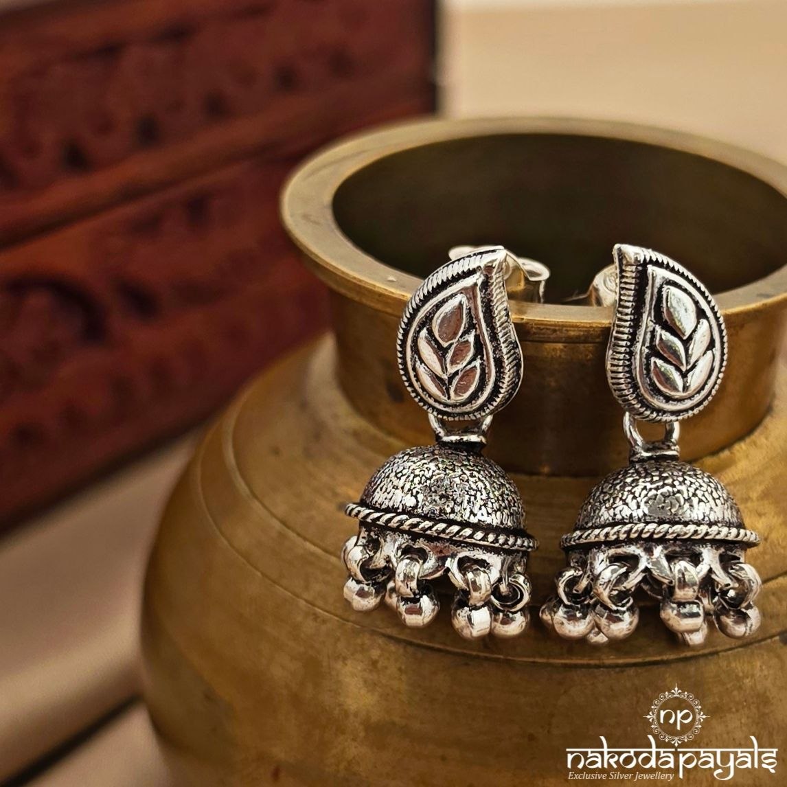 Exquisite Mango Jhumka (J1723)
