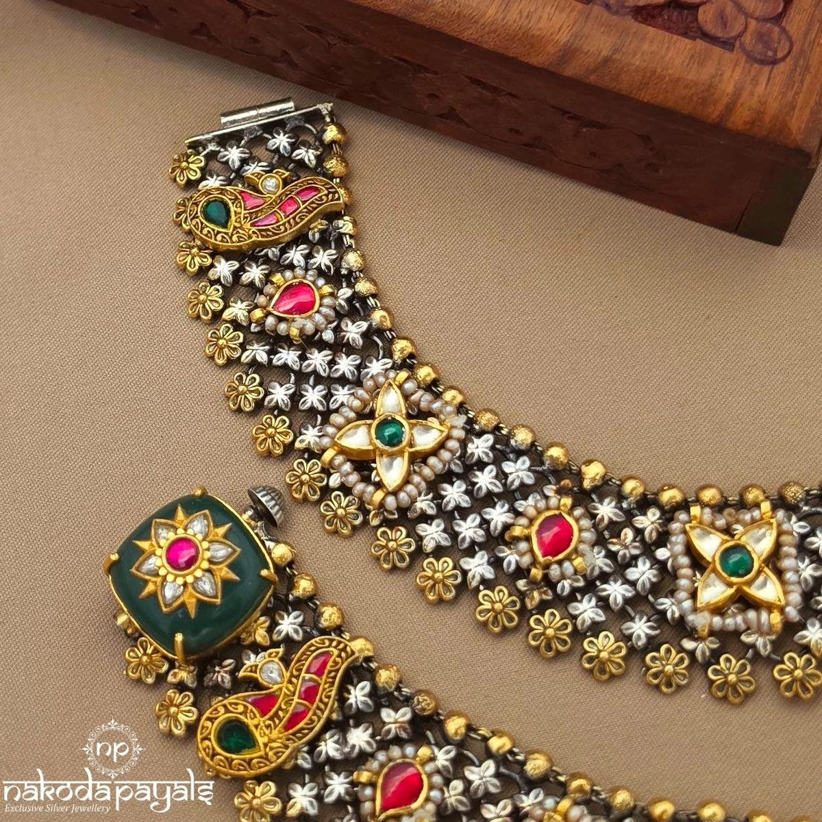 Exclusive Dual Tone Anklet (A7102)
