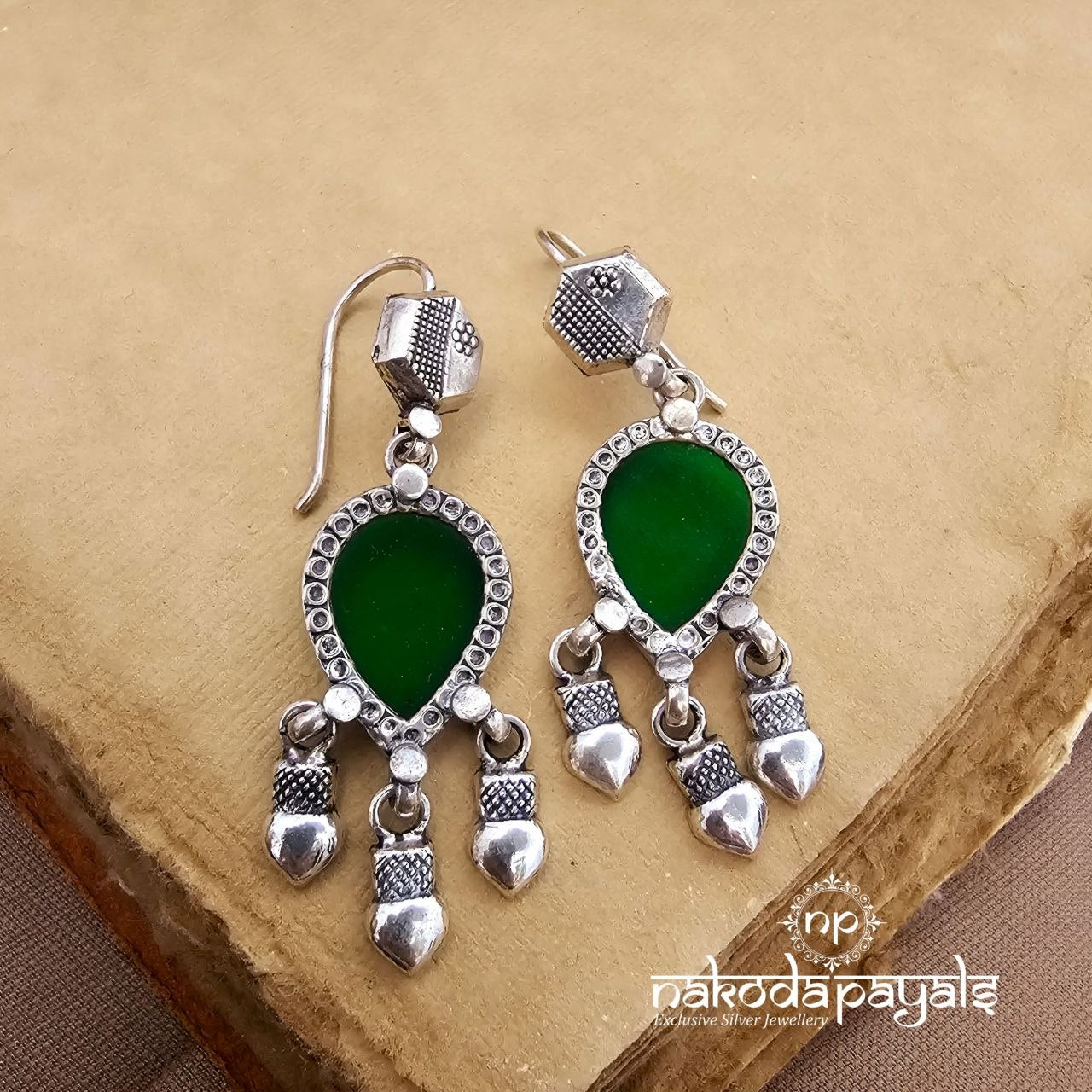 Greenish Oxidised Hanging (H2232)