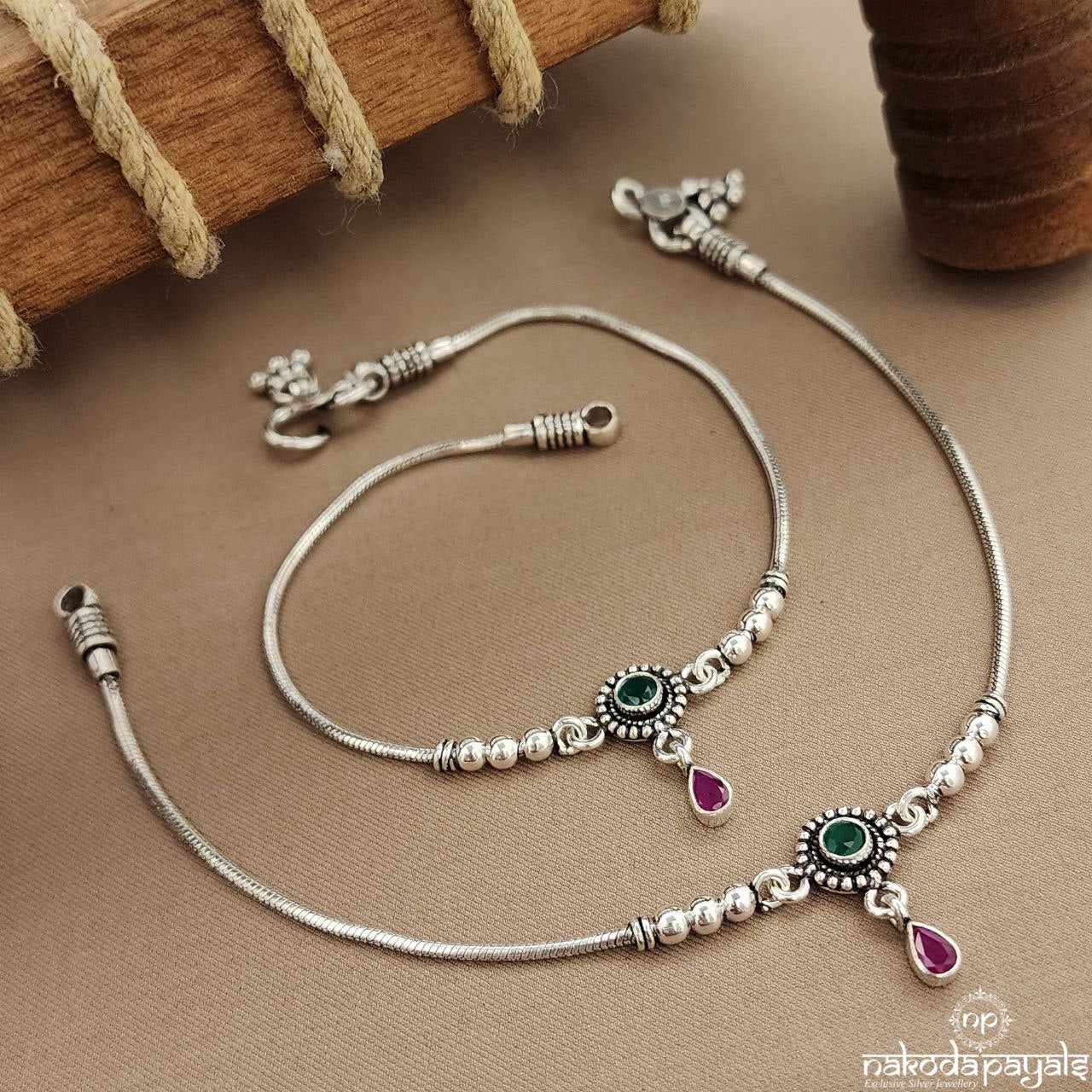 Kemp Circular Anklets (A6562)