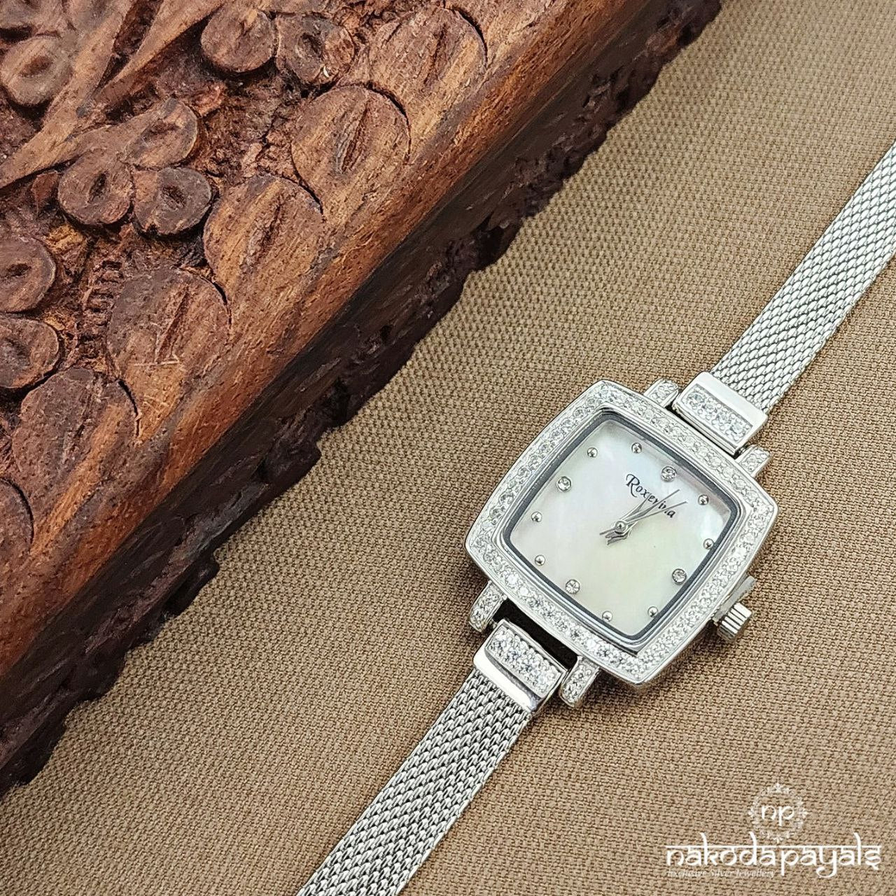 Squarish CZ Watch (W0278)