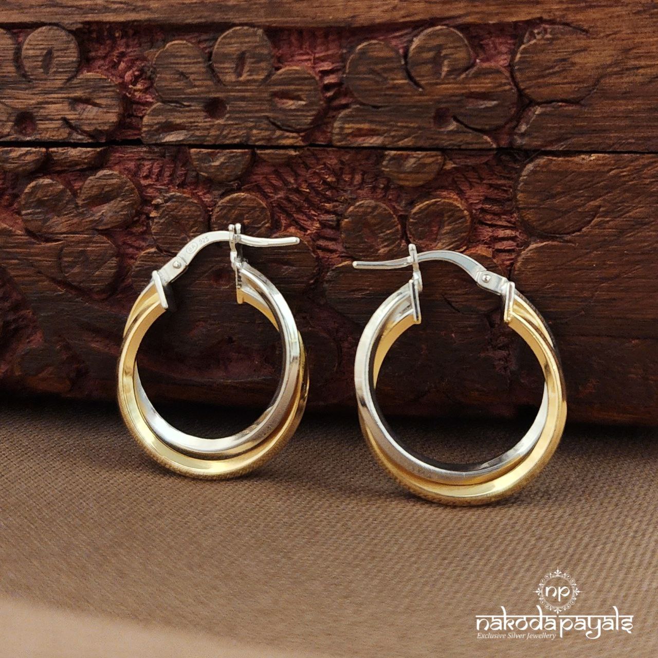 Gold Aura Circular Double Bali (B0566)