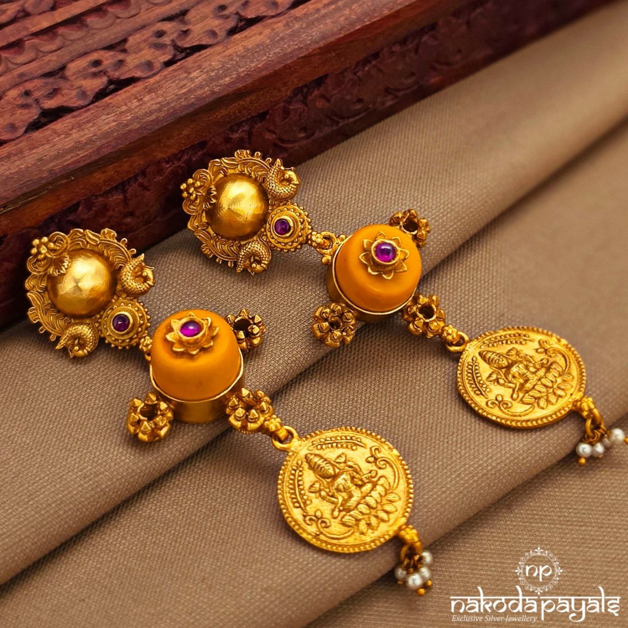Lakshmi Kasu Earrings (Ge10451)