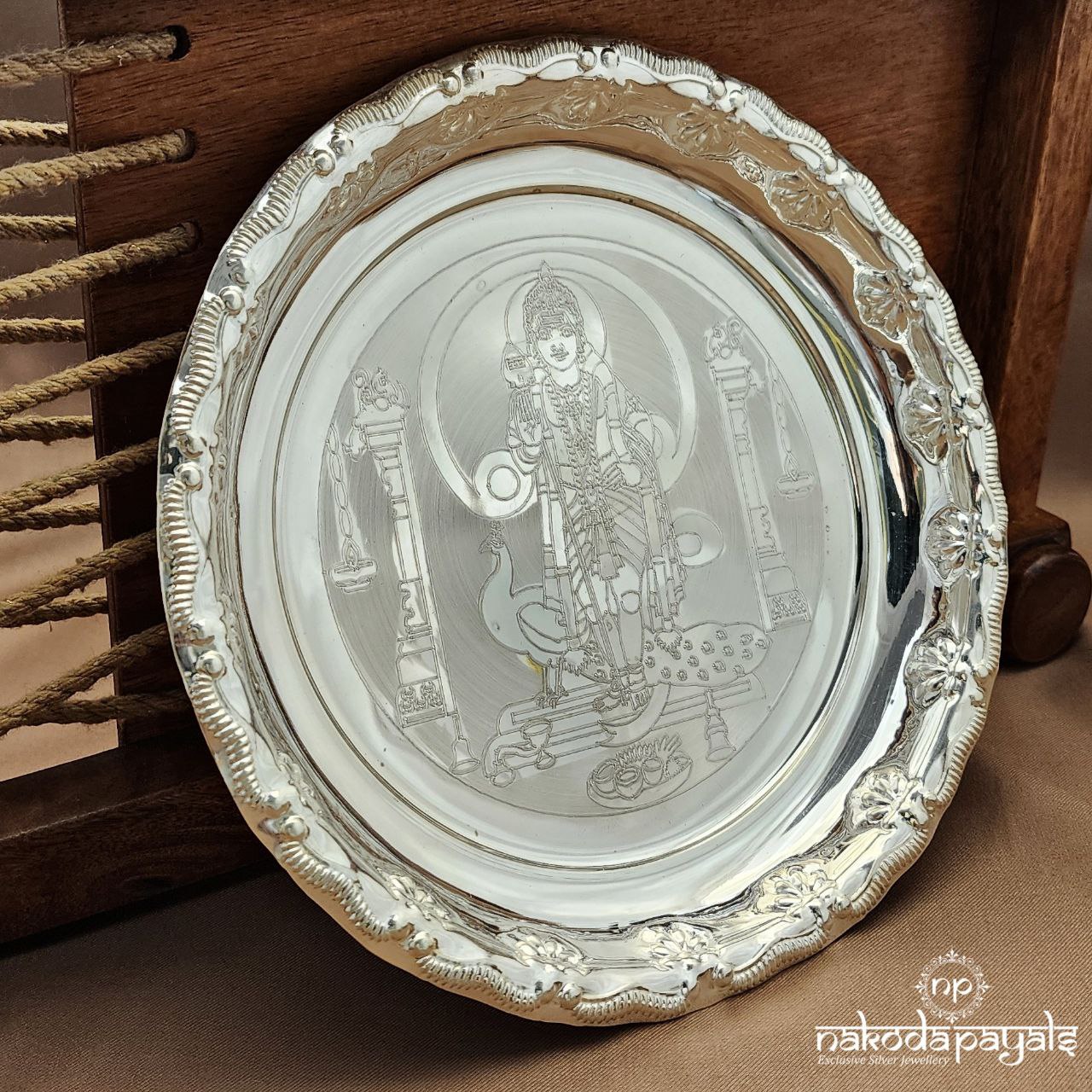 Murugan Blessing Plate (Aa2270)