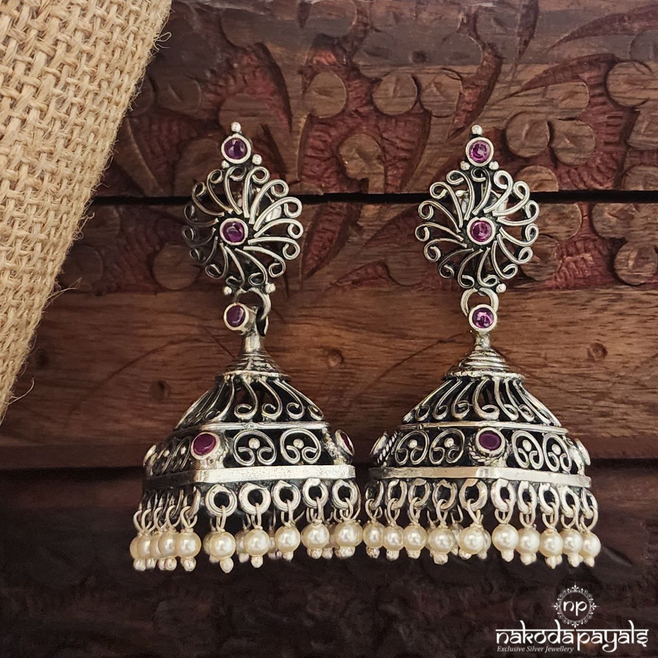 Kemp circular Jhumka (J1438)