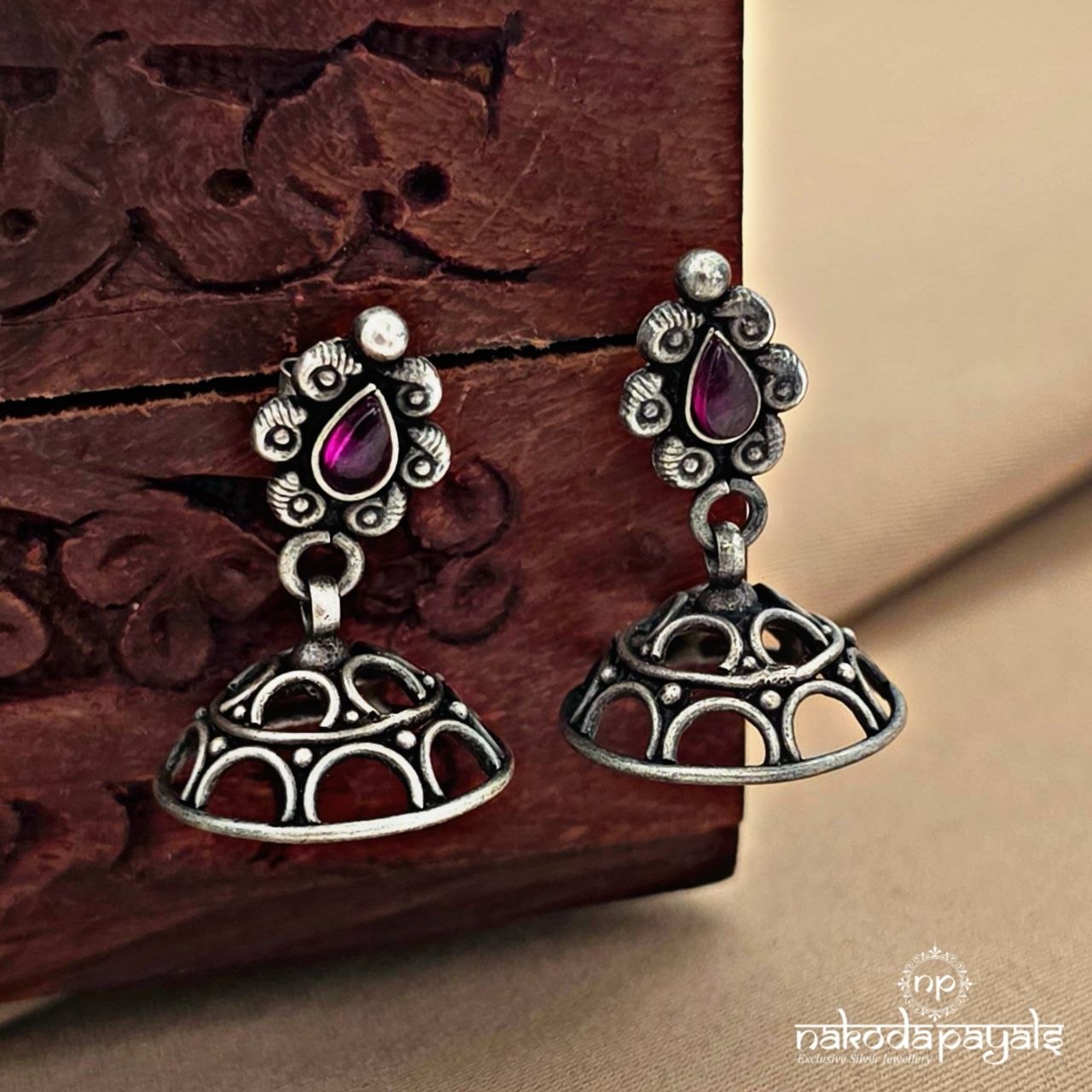Stunning Oxidised Jhumka (J1716)