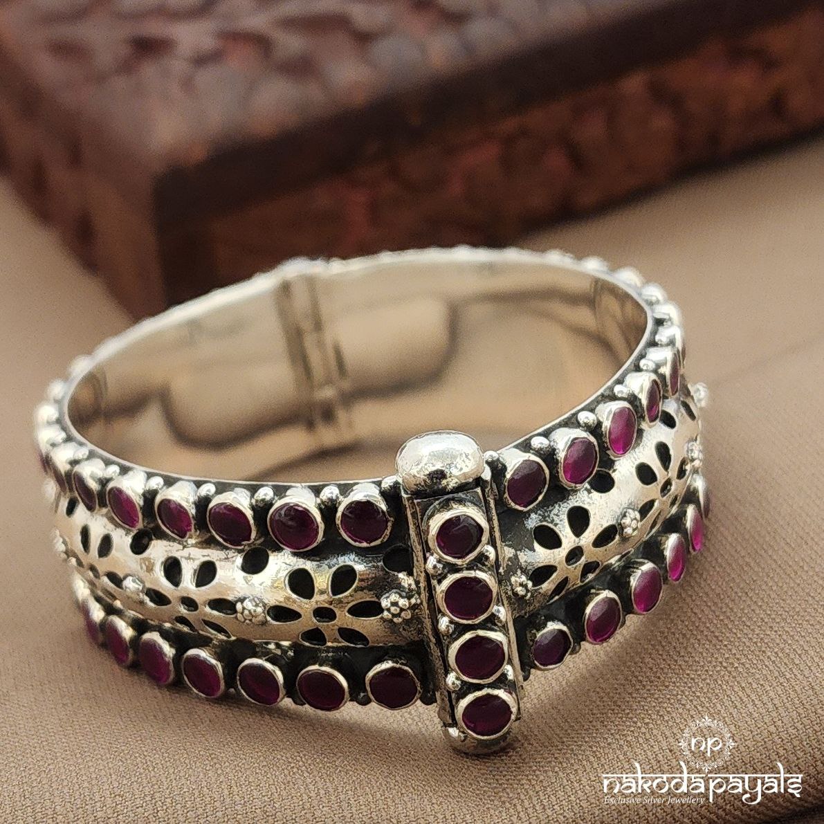 Pink Broad Kada (K6264)