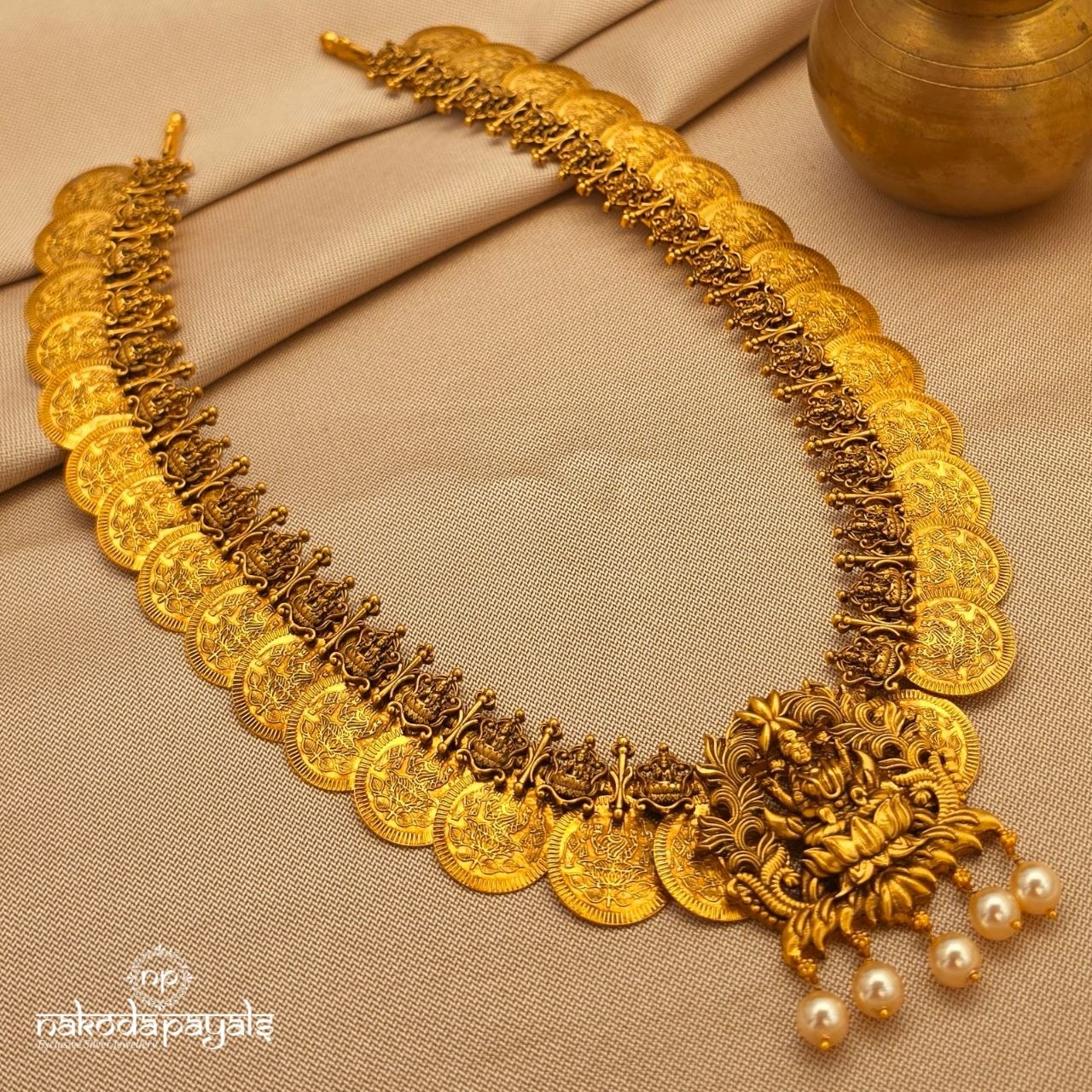 Blessing Lakshmi Kasu Neckpiece (Gn10079)