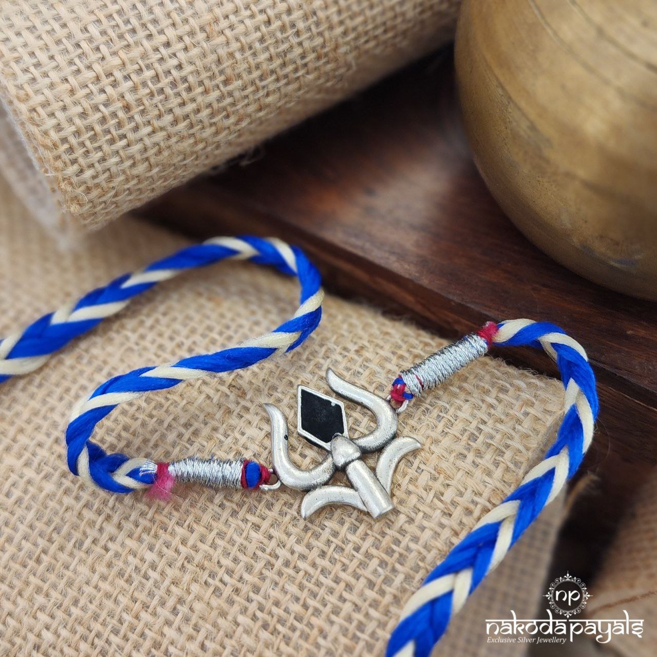 Blue Trishul Rakhi (R5692)
