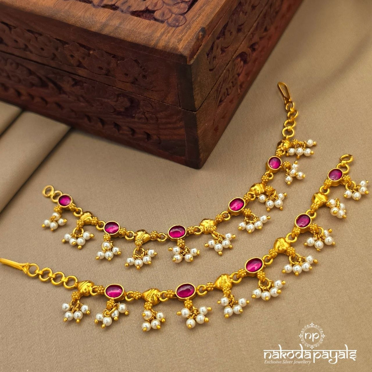 Pink Dot Pearl Maati (Gm1331)