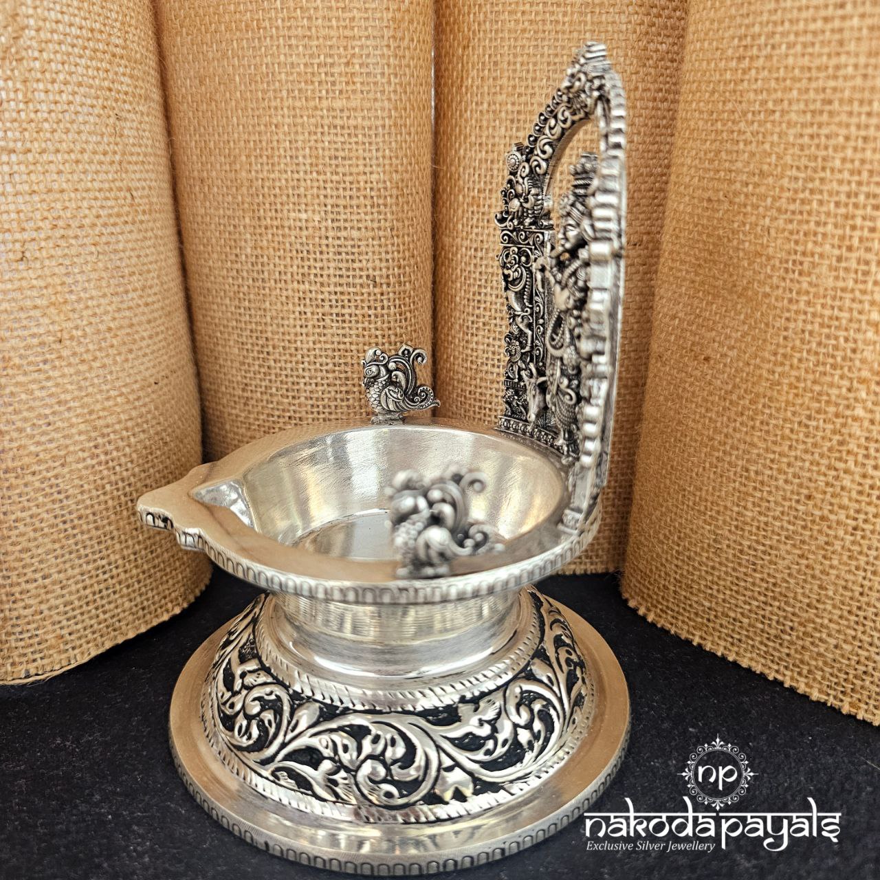 Oxidised Lakshmi Deepam (Aa1912)