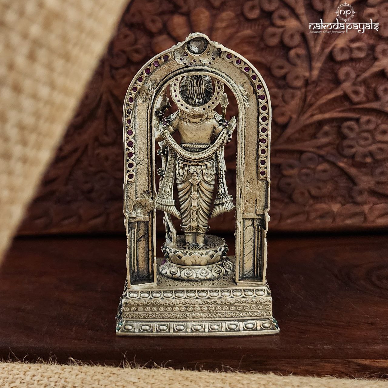 Oxidised God Ram Idols (Aa1905)