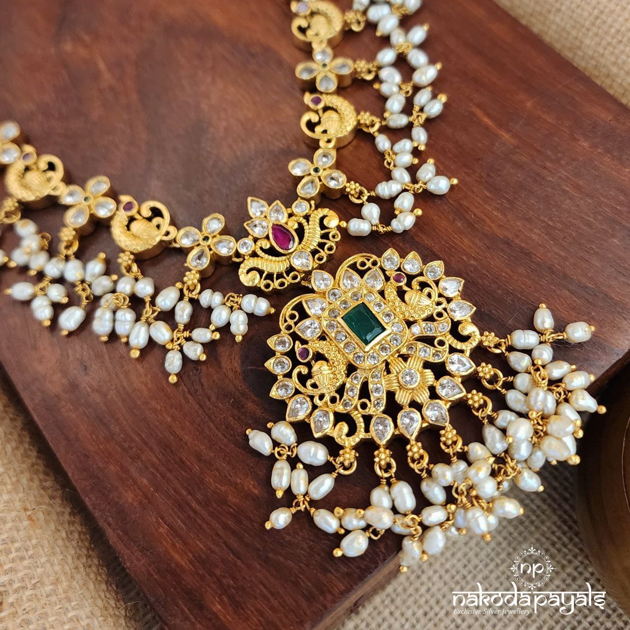 Mayura Jodi Neckpiece (Gn8126)