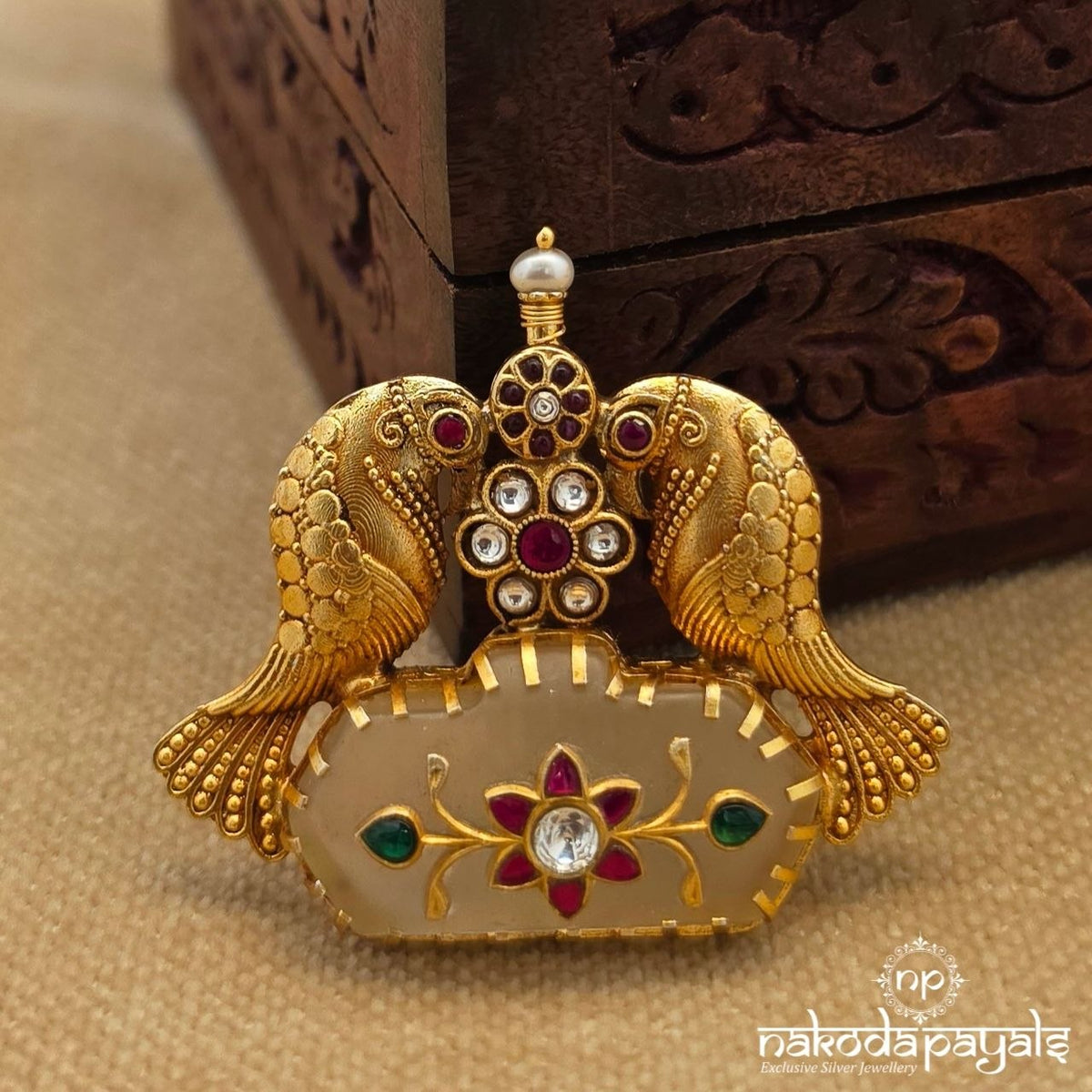 Exemplary Kundan Pendant (Gp2653)