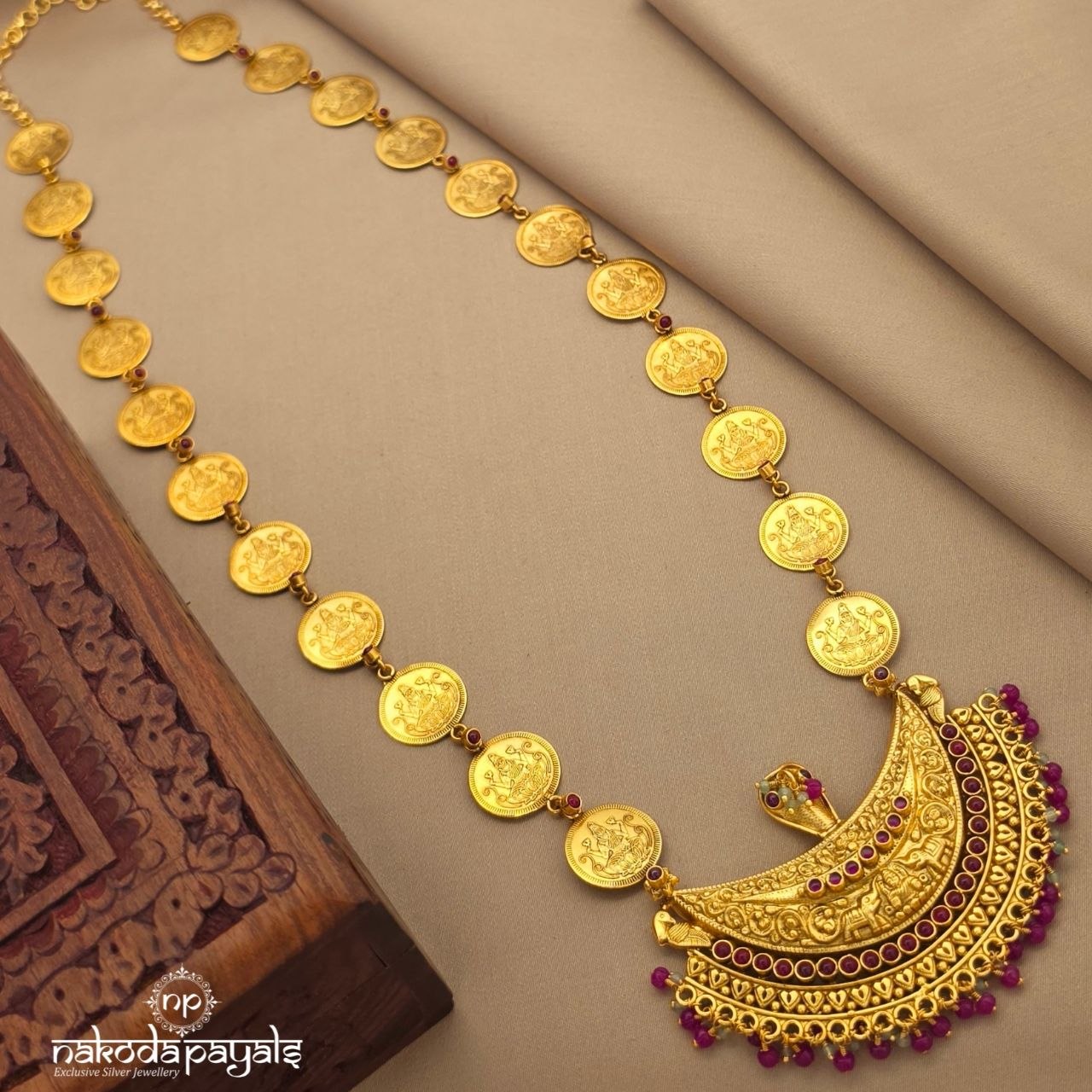 Elegant Kasu Neckpiece (Gn10785)