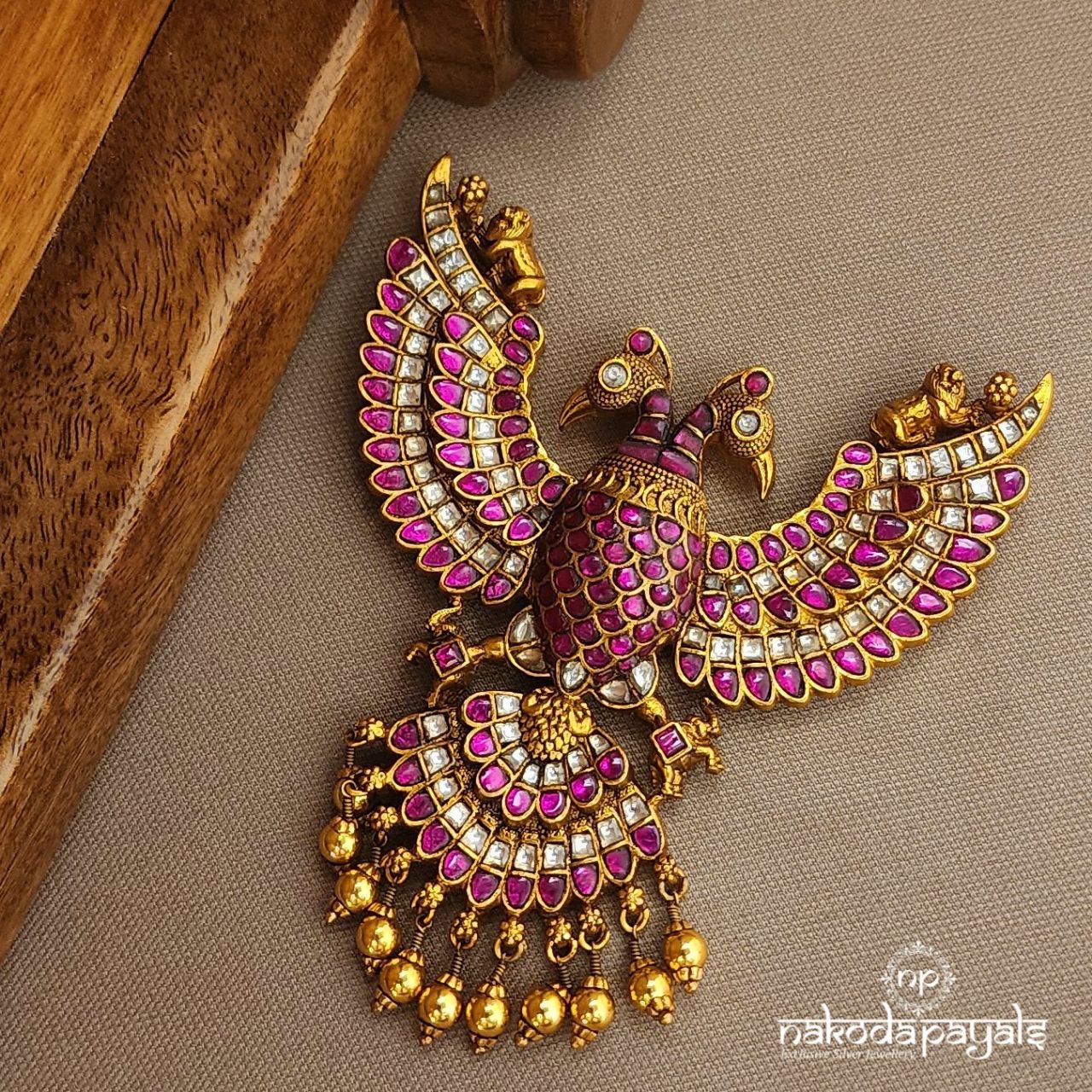 Gandaberunda Ball Drop Pendant (Gp2106)