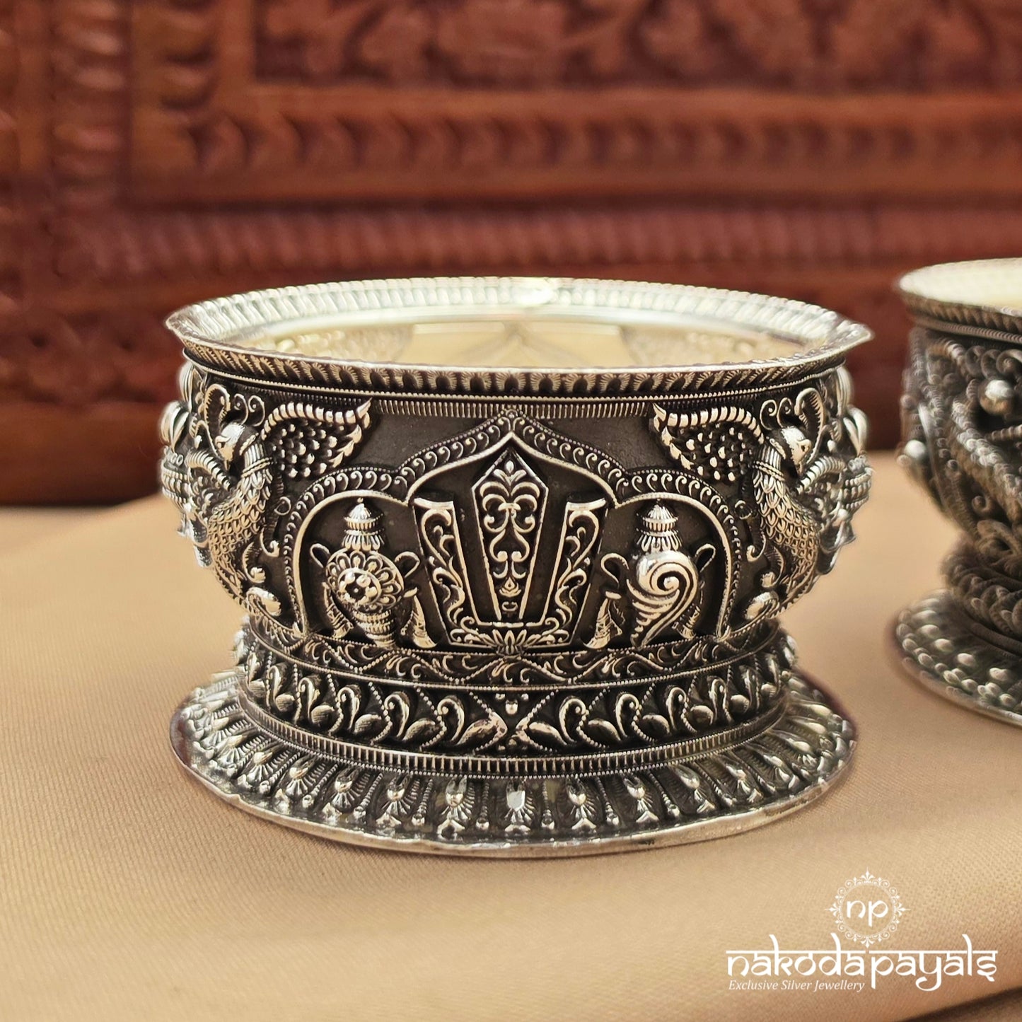 Shanku Chakra Nama Bowl Pair (Aa2599)