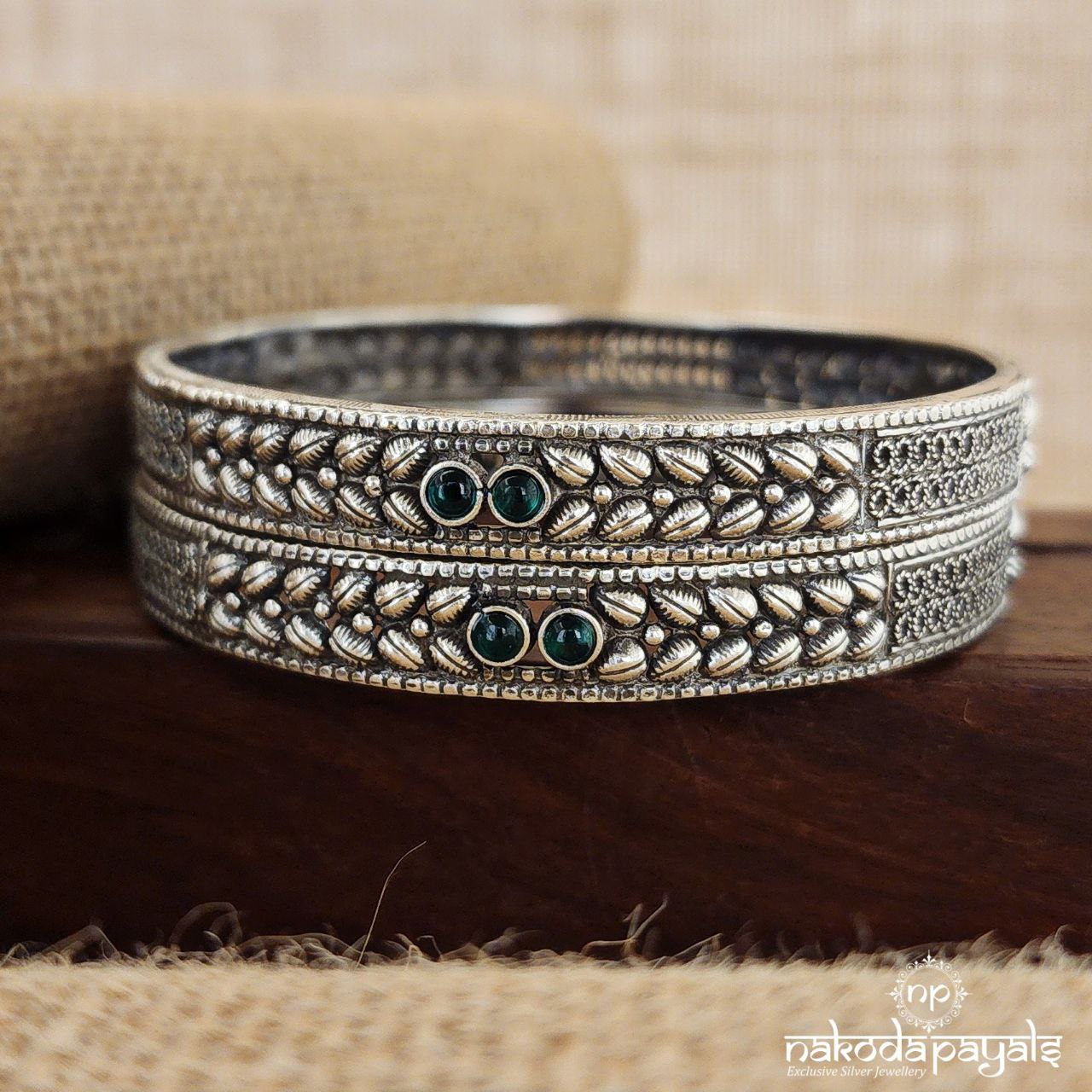 Green Leafy Bangles (K5019)
