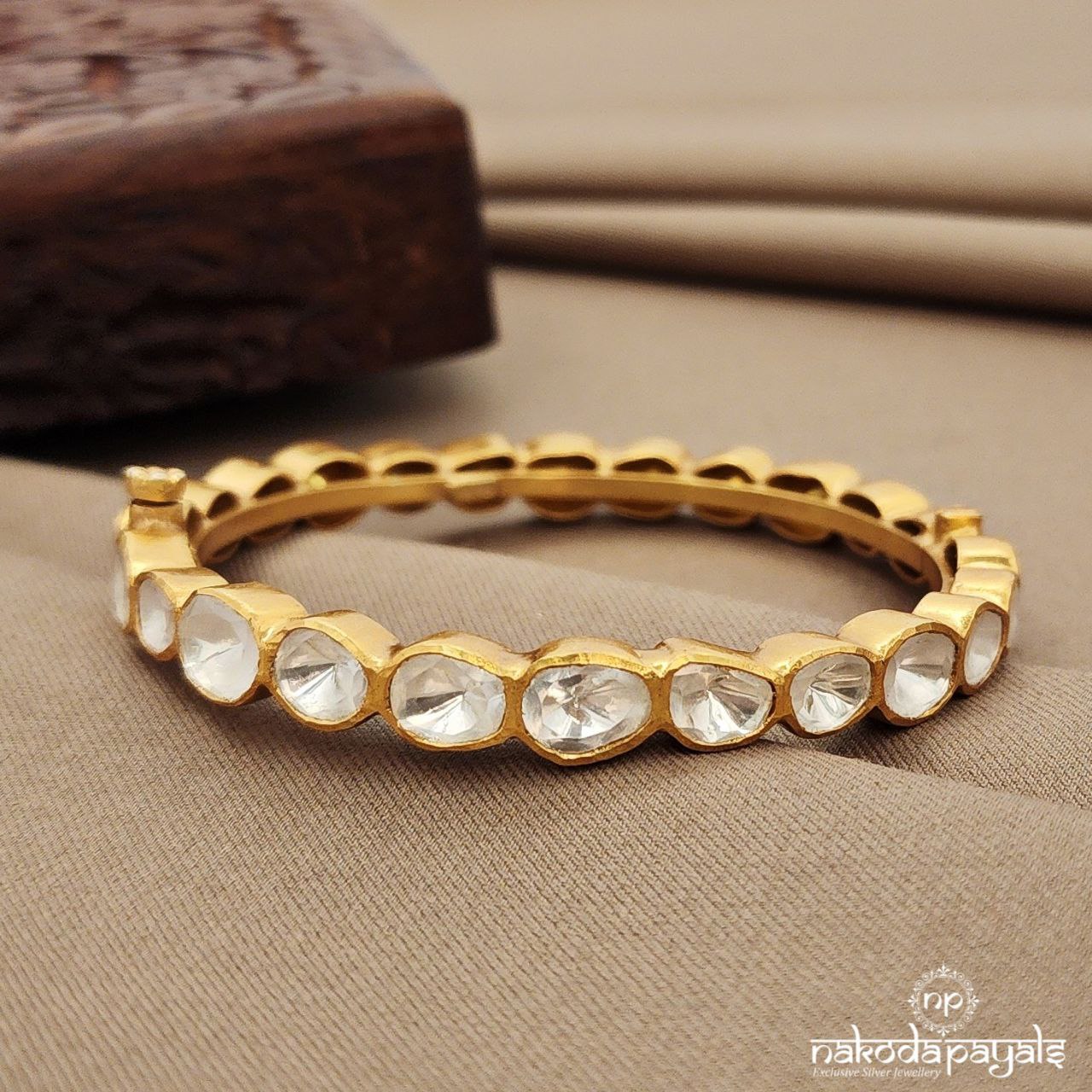 Pretty Moissanite Kada (Gk3059-60)