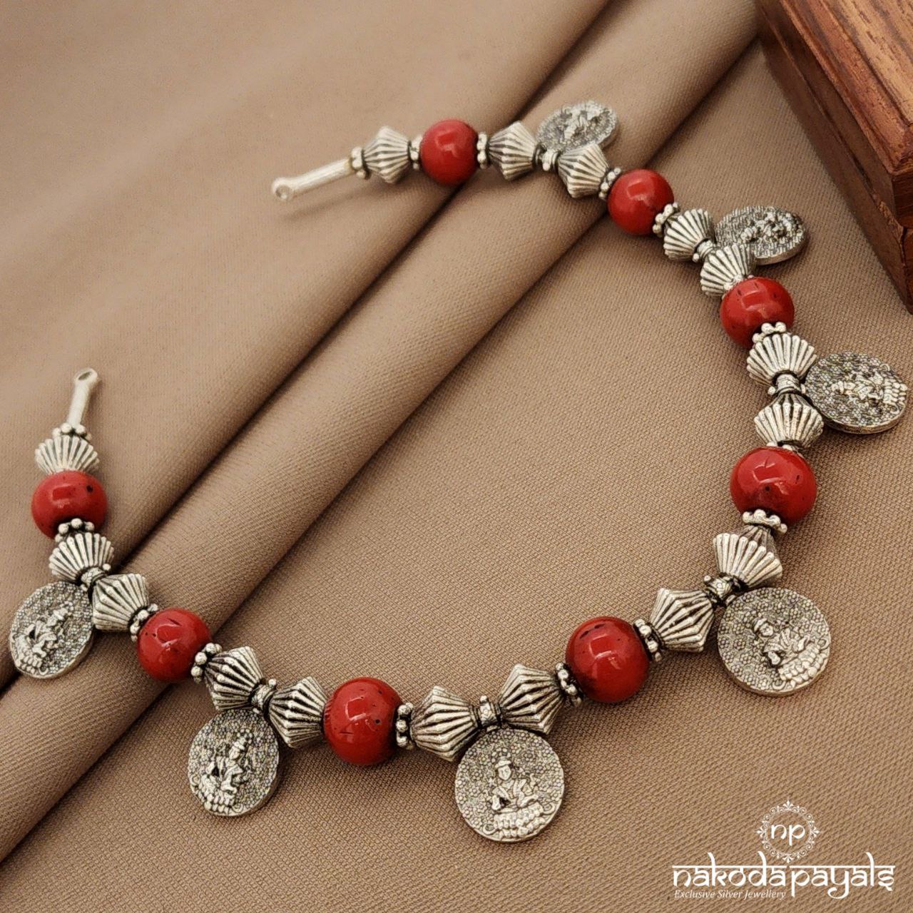 Lakshmi Coin Drop Neckpiece (N11359)