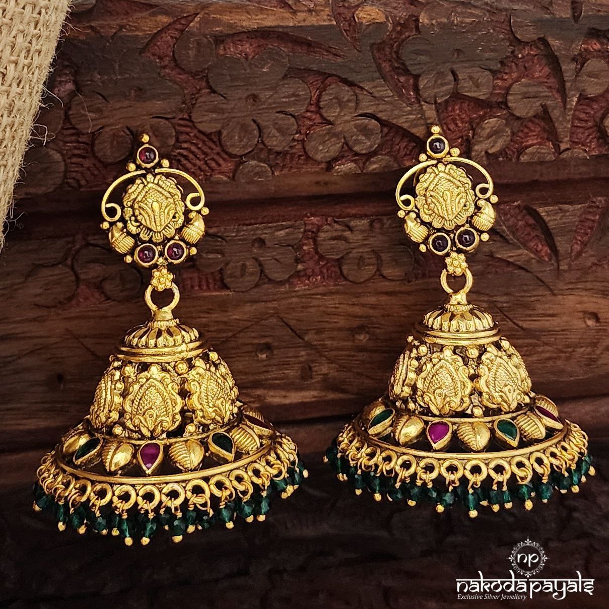 Hearty Kemp Jhumka (Ge10029)