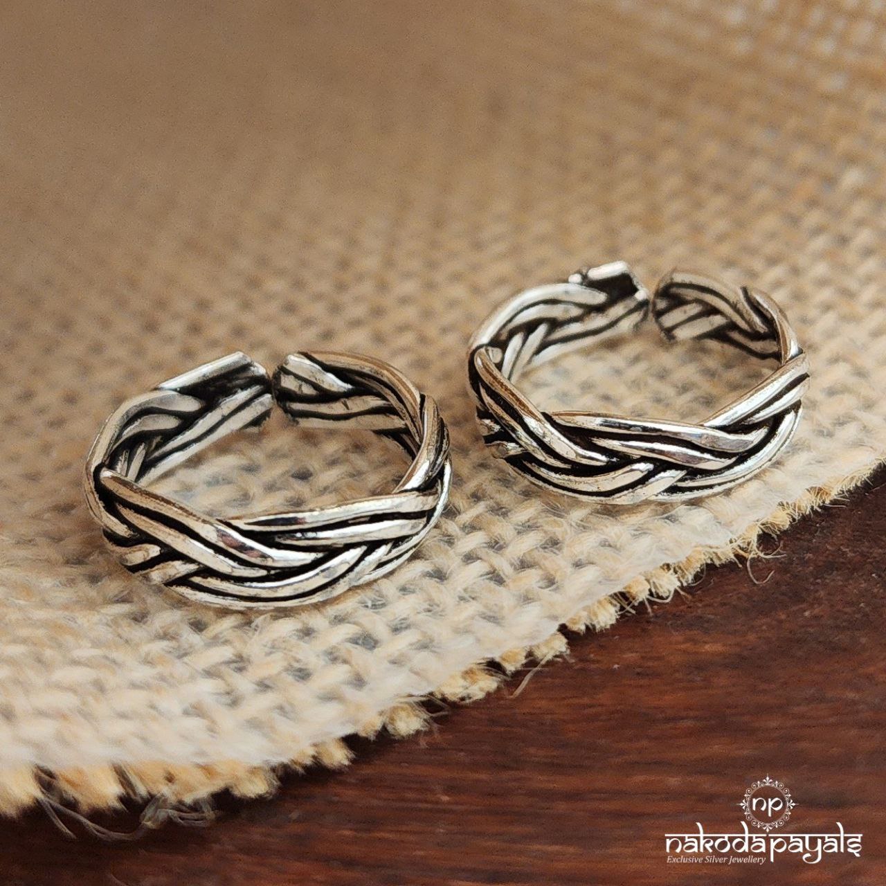 Elegant Braided Toebands (T4581)