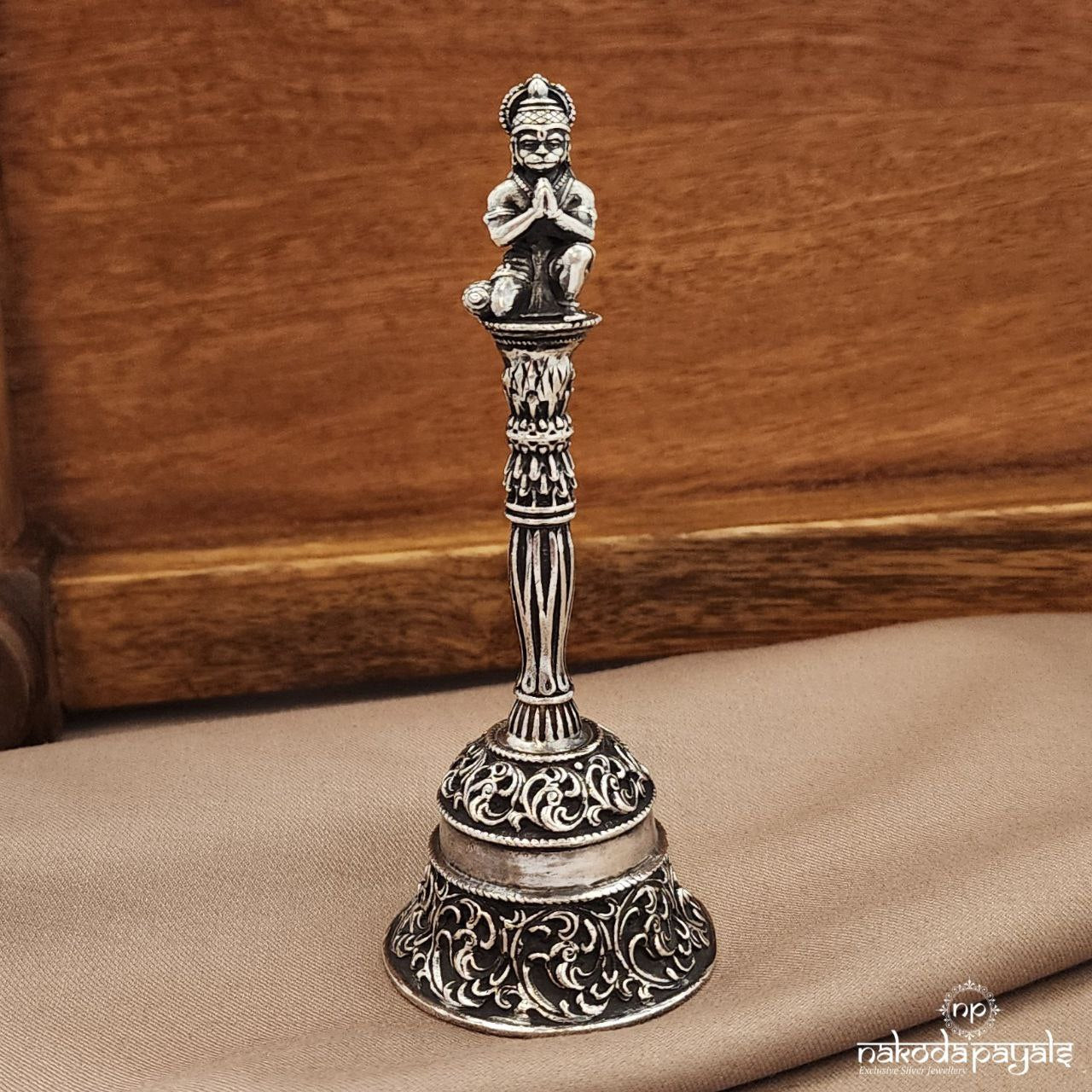 Hanuman Oxidised Bell (Aa20780)
