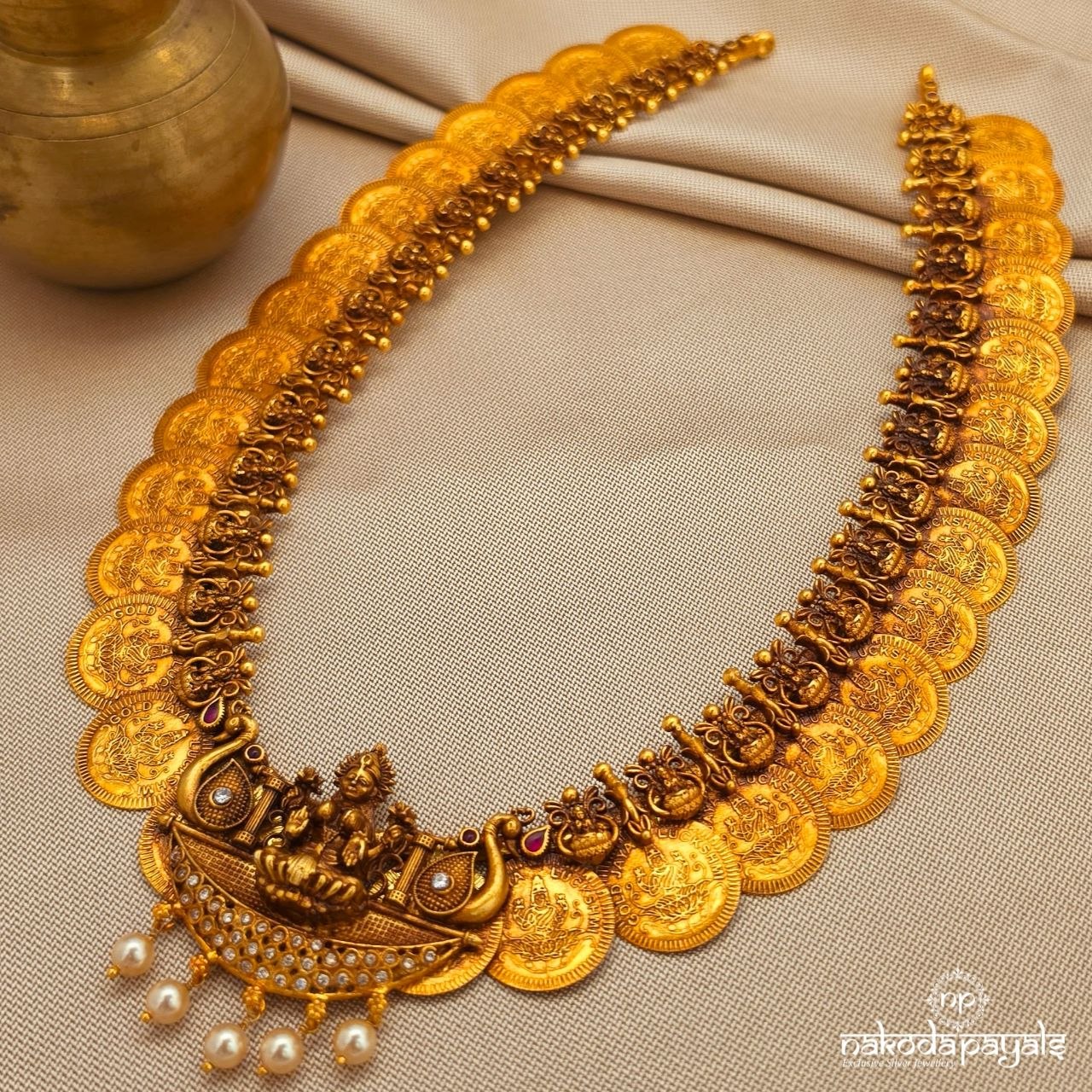 Blessing Lakshmi Kasu Neckpiece (Gn10063)