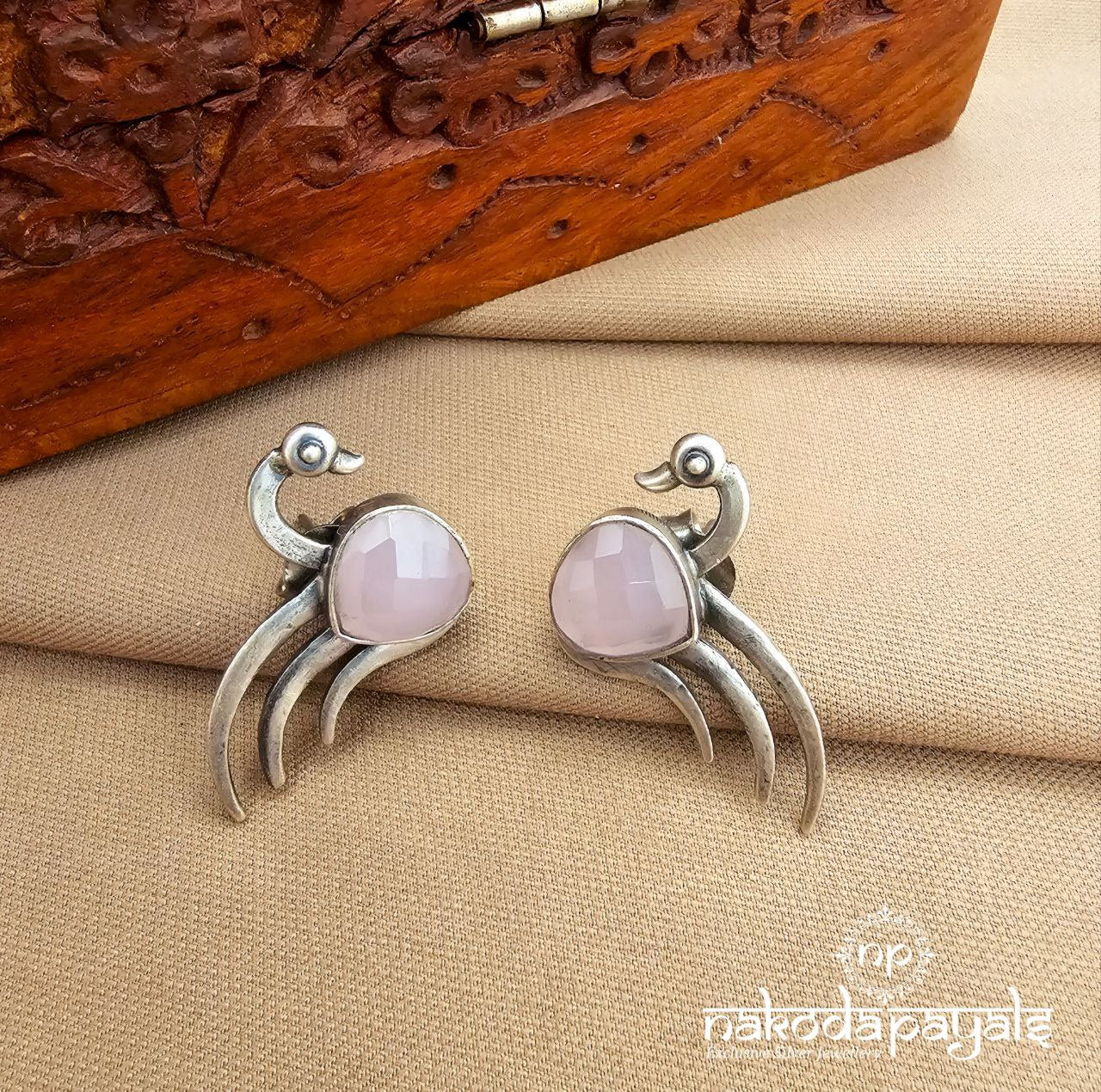 Swam Pink Studs (S9519)