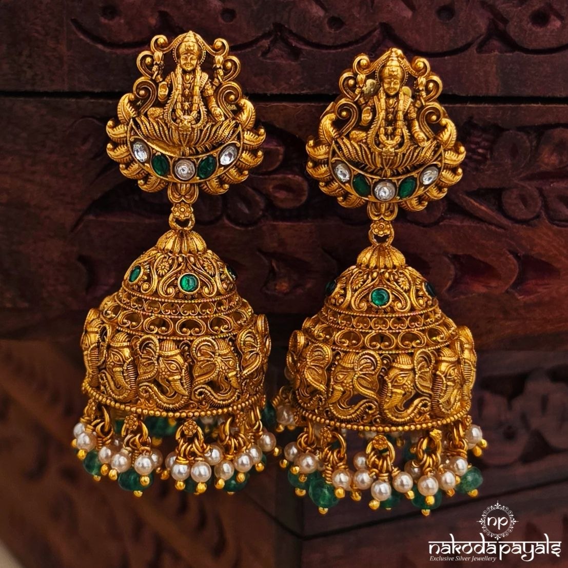 Gaja Lakshmi Jhumka (Ge11201)