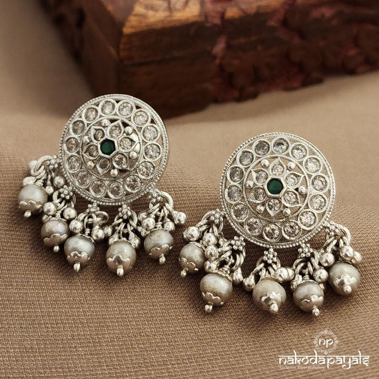 Pearled Drop Studs (S3830)