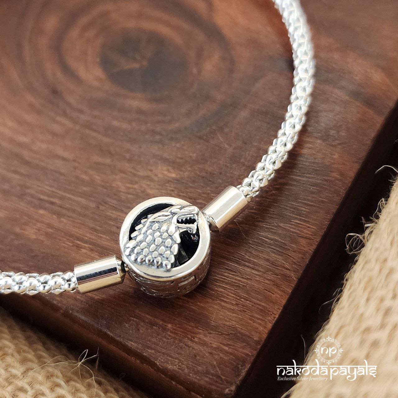 Charming Blue Heart Charm Bracelet(Ka9201)