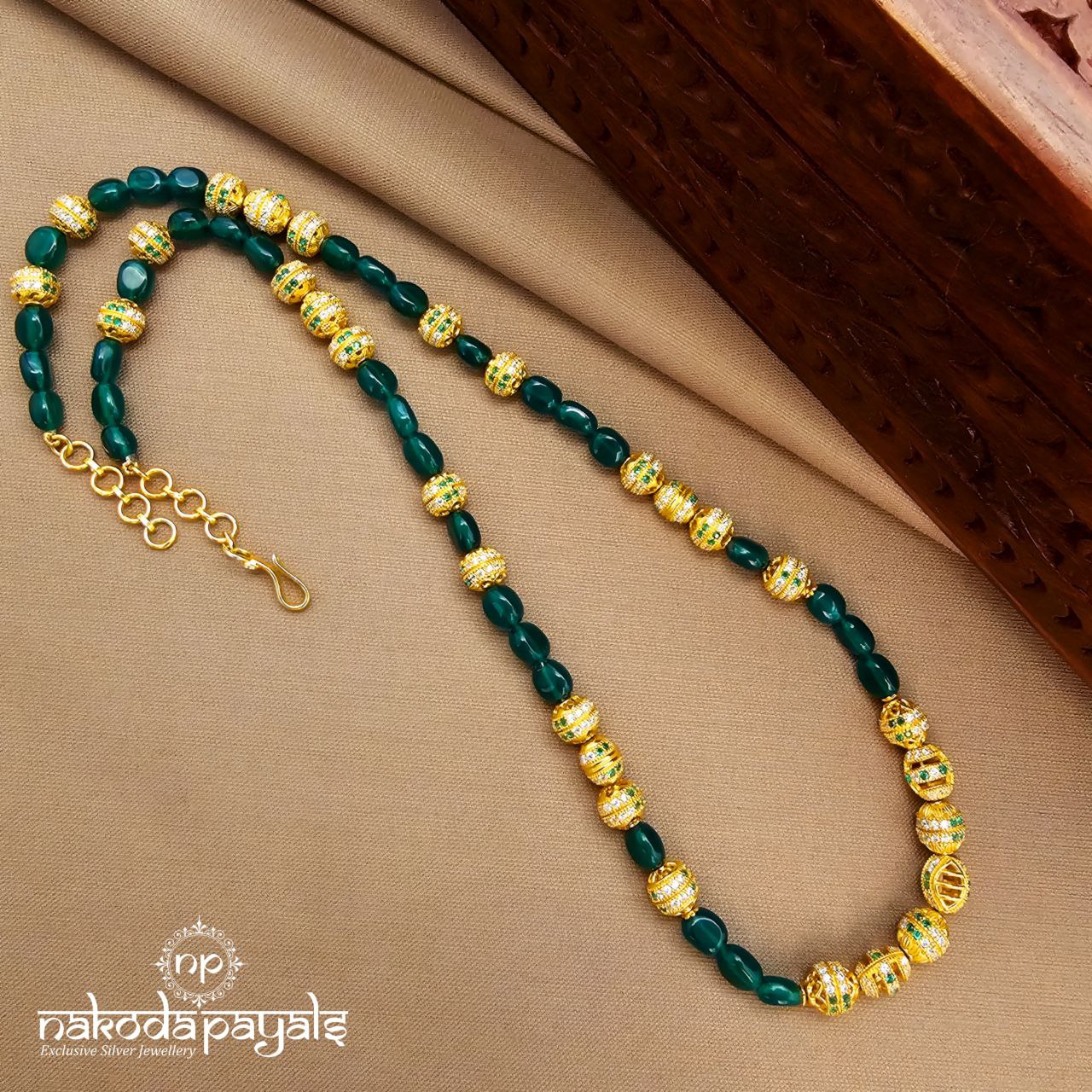 Green CZ Neckchain (Gn9966)