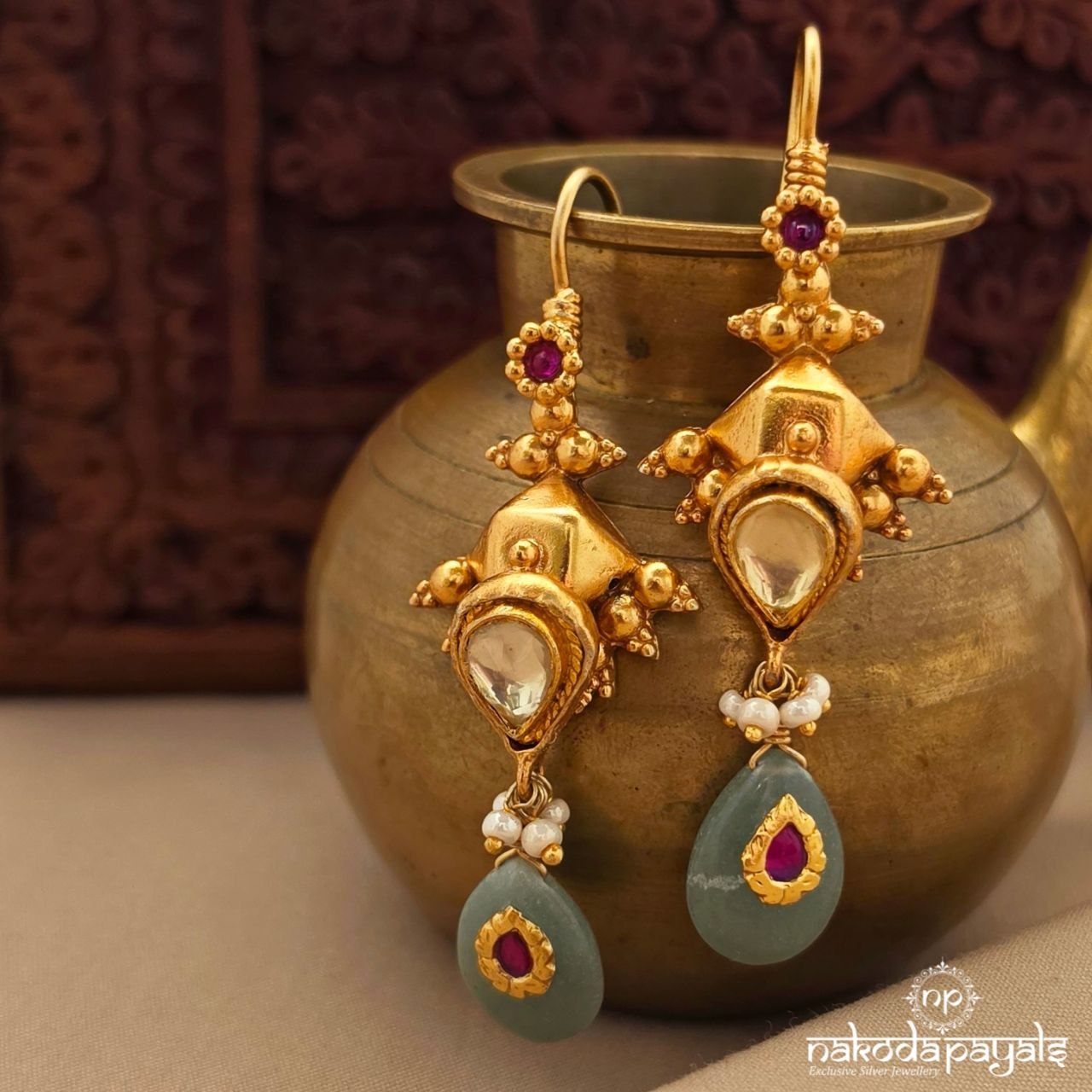 Exemplary Pearl Drop Hanging (Ge11311)
