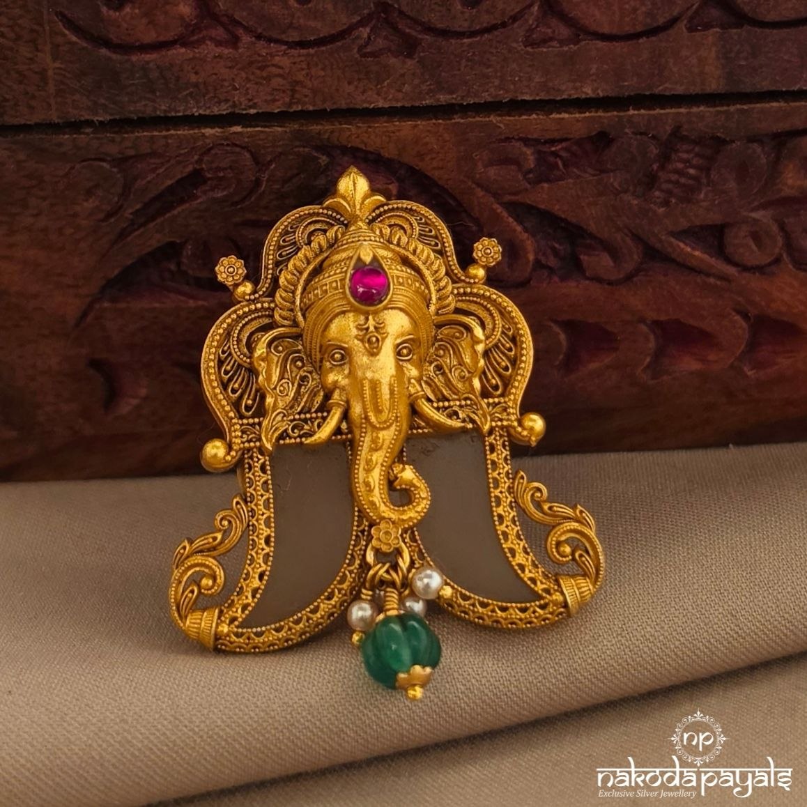 Ganesha Puligoru Pendant (Gp2593)