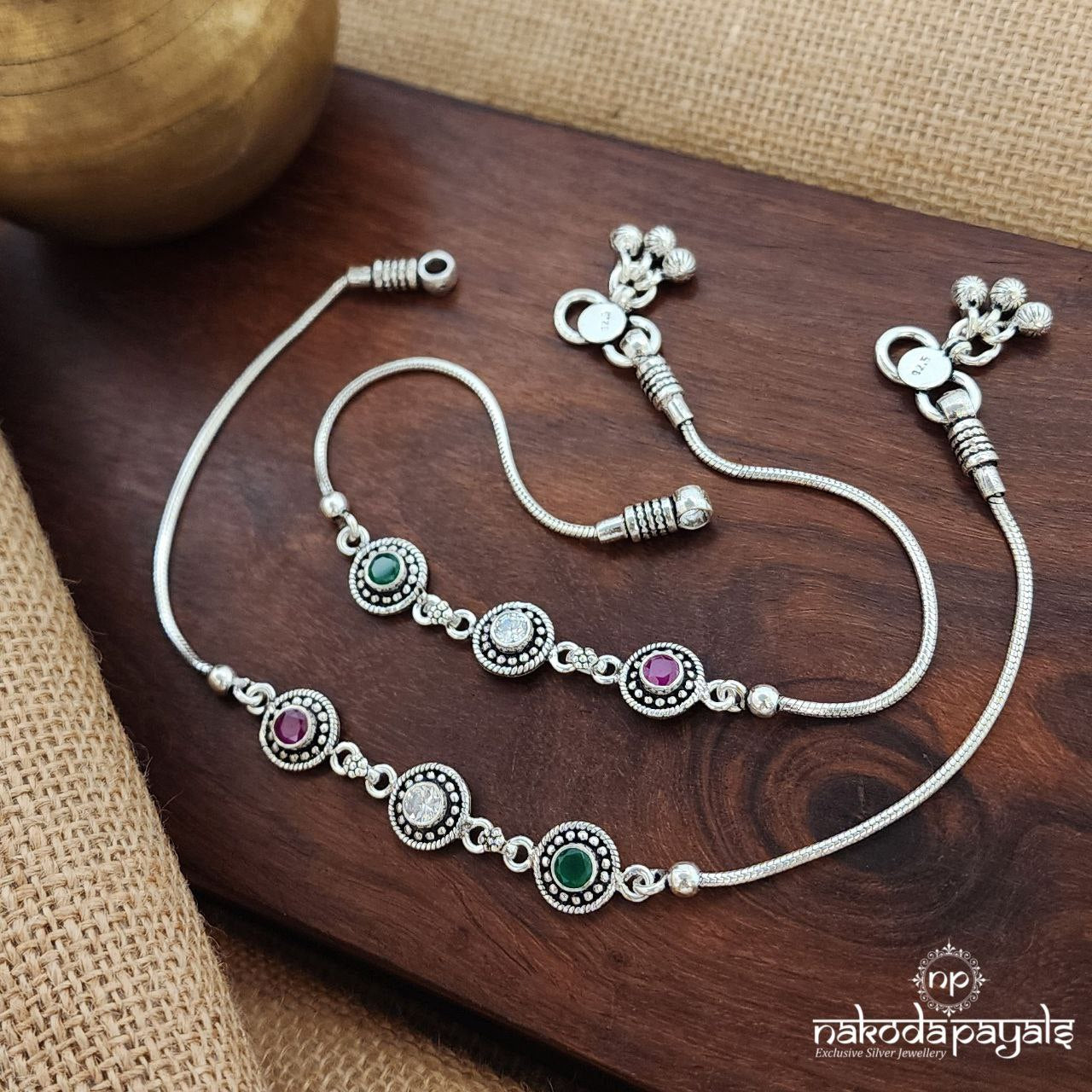 MultiColor Anklets (A6221)