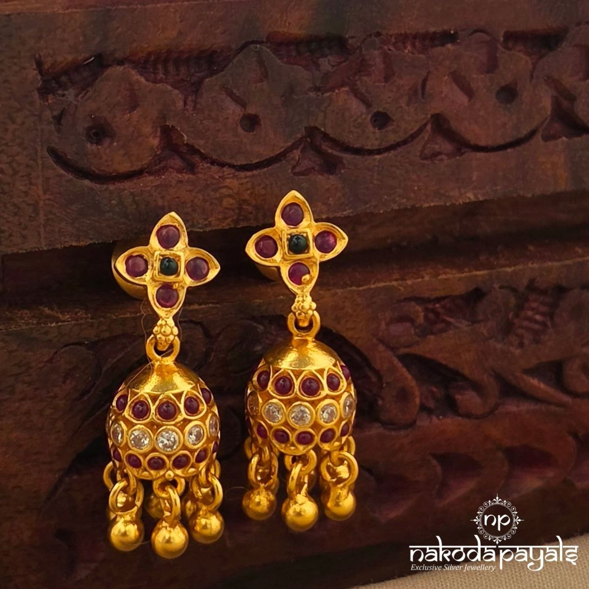 Kemp Cutsy Jhumka (Ge11241)