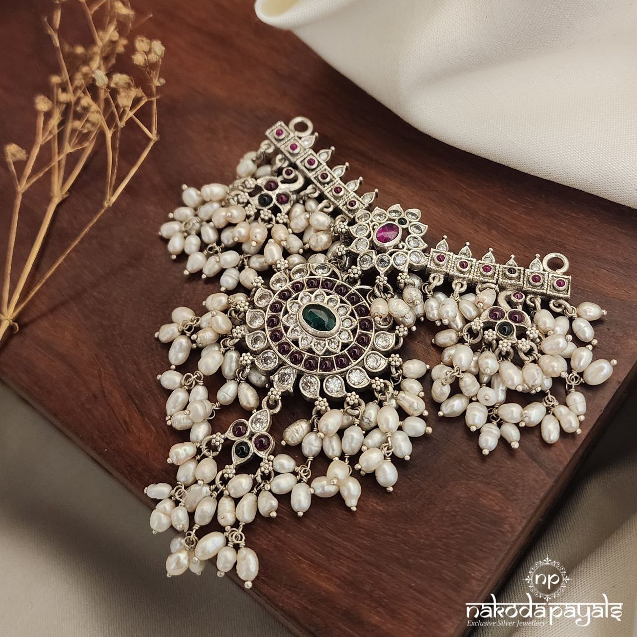 MultiColored Guttapusalu Pendant (P2276)