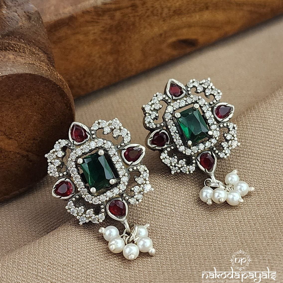 Kemp Pearl Drop Studs (S3618a)