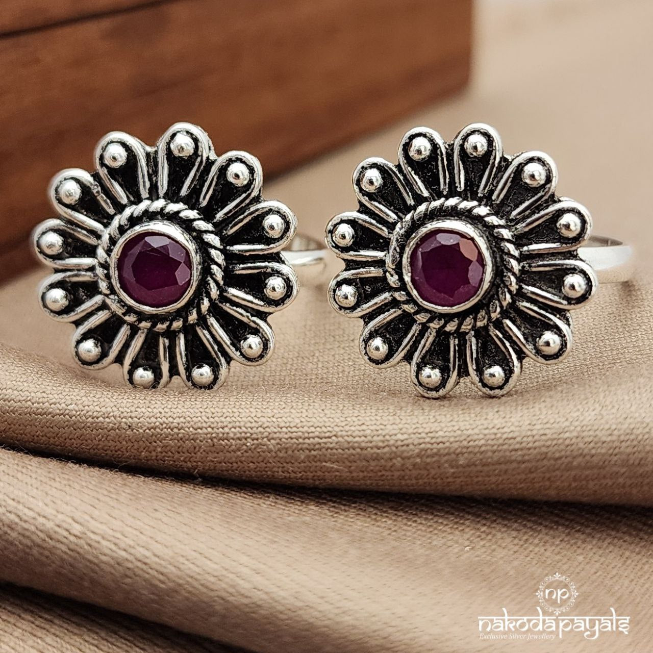 Big Pink Toerings (T4693)