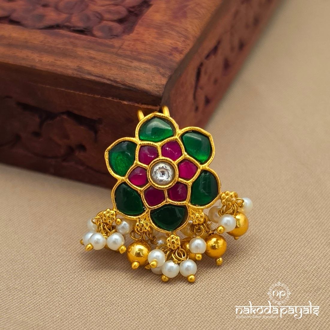 Endearing Kundan Hair Accessories (Ha0139)