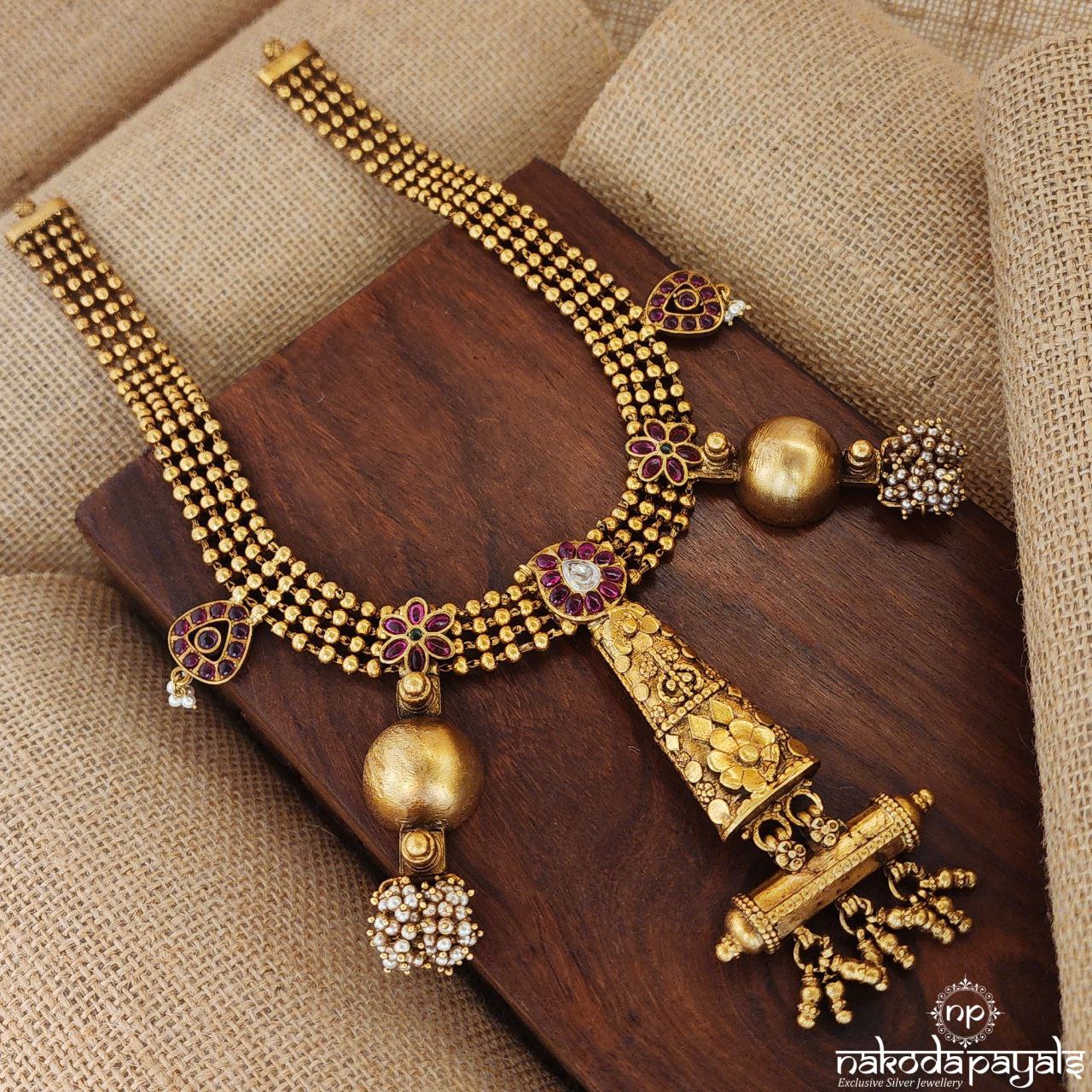 Kundan Shaambavi Neckpiece (Gn8284)