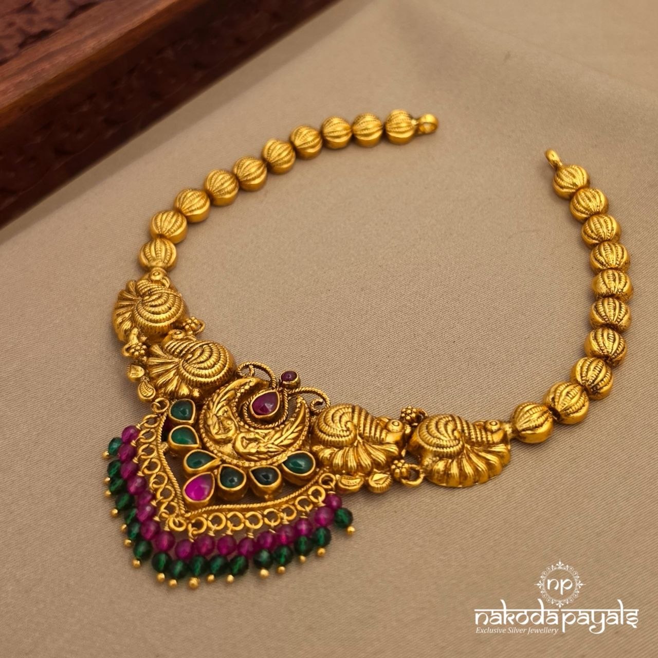 Kemp Peacock Neckpiece (Gn10385)