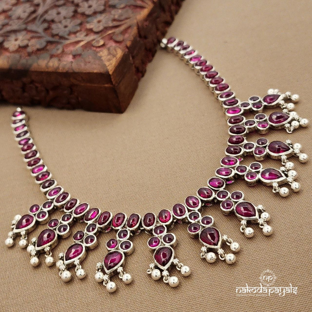 Shinney Ruby Neckpiece (N11322)